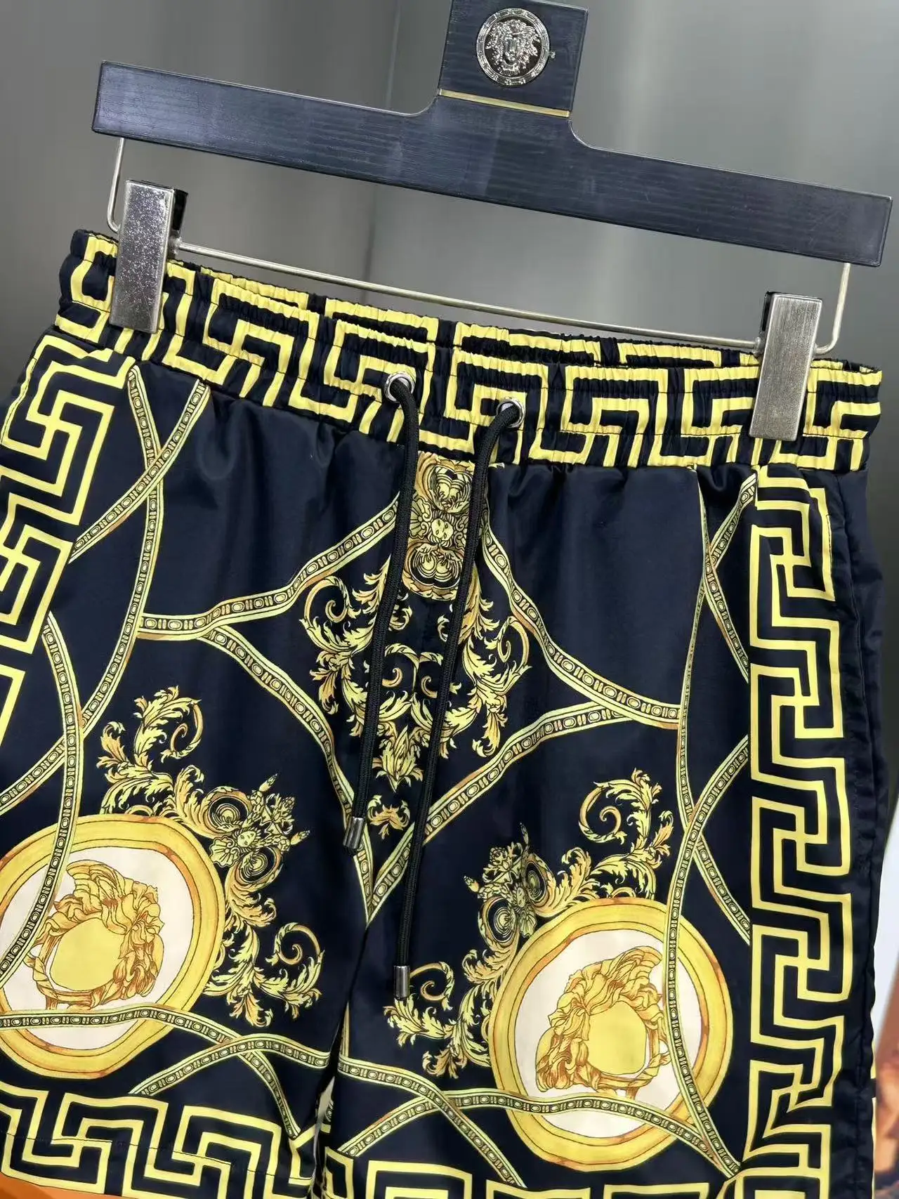 Barocco Print Swim Shorts D18512391 — view 6