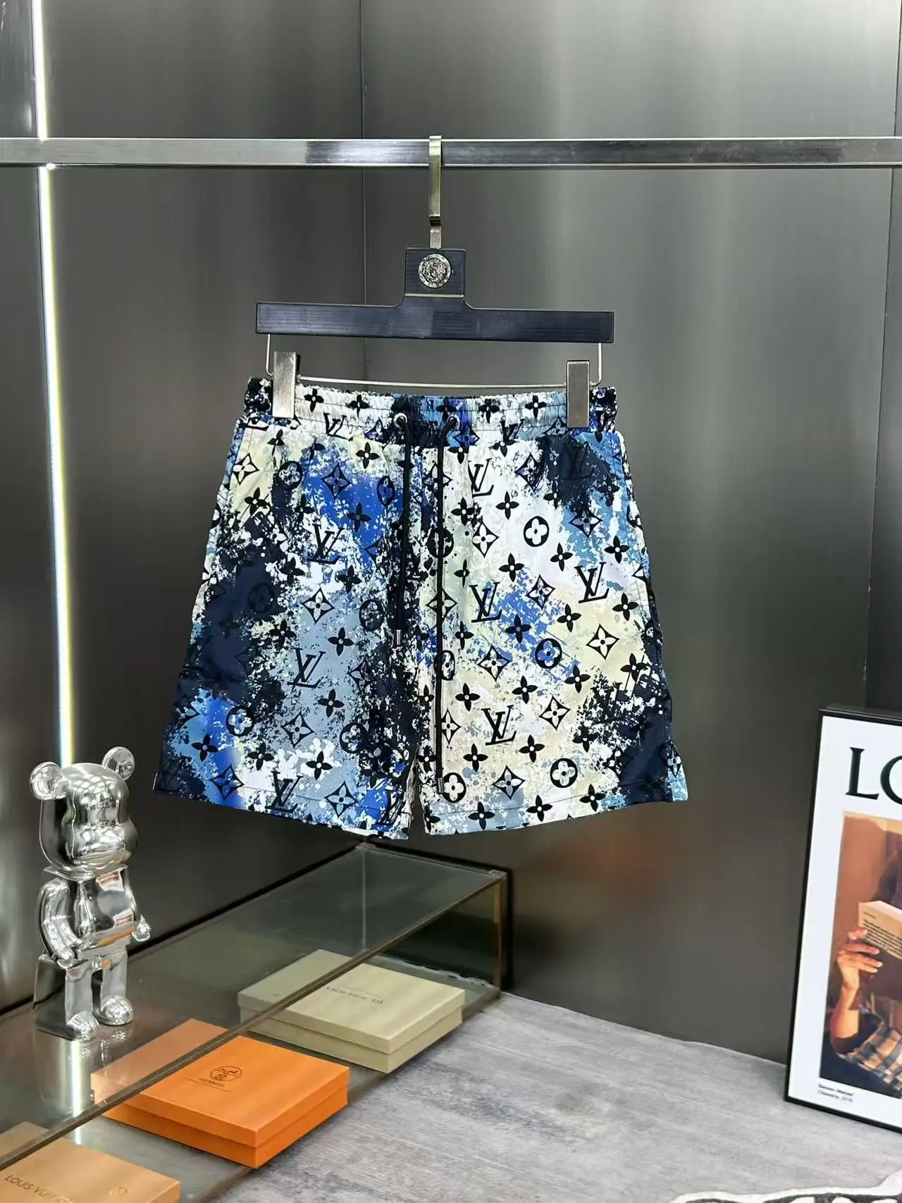 Monogram Print Quick-Dry Swim Shorts D18512381