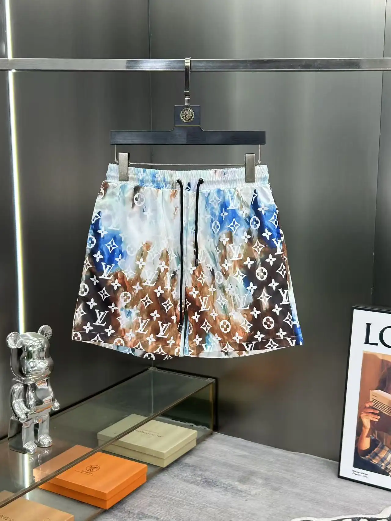 Monogram Print Quick-Dry Swim Shorts D18512382