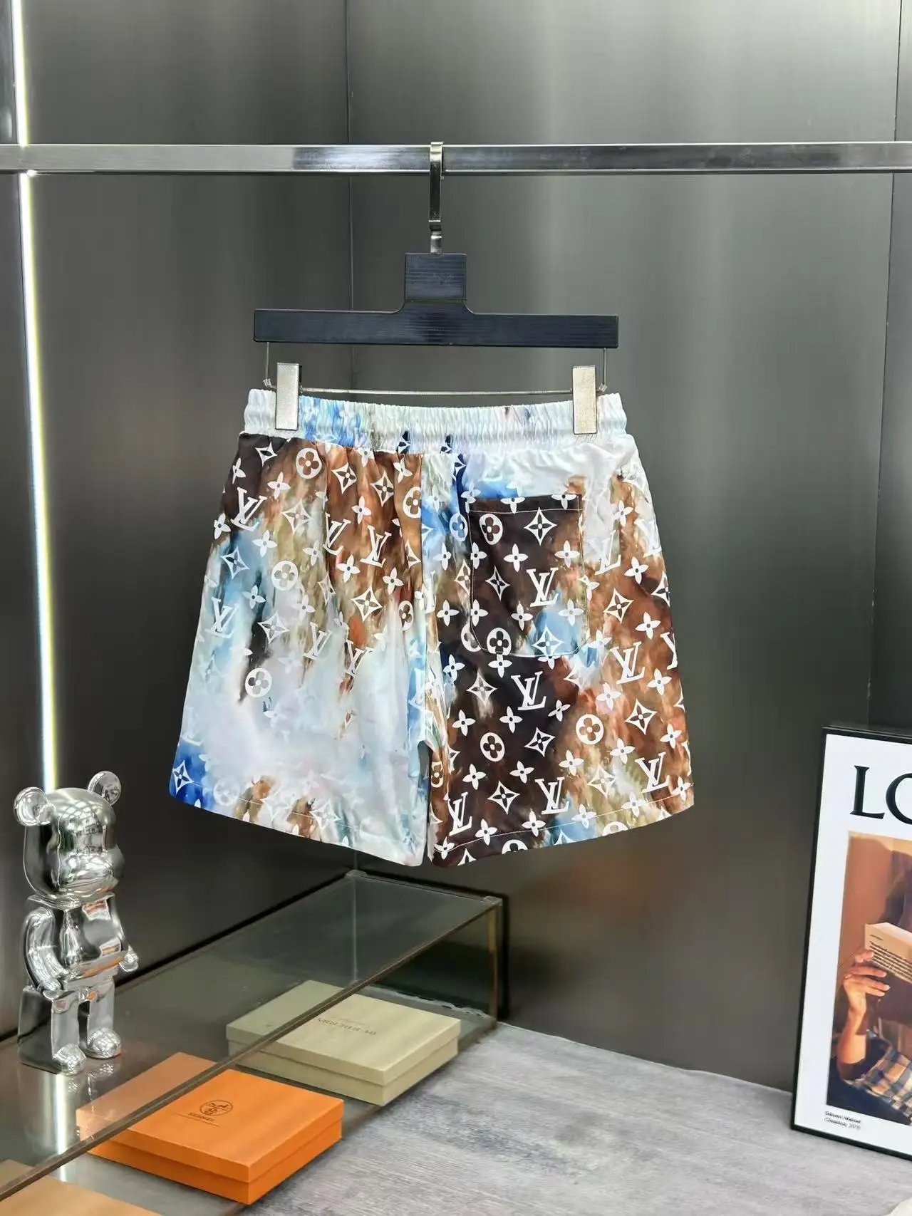 Monogram Print Quick-Dry Swim Shorts D18512382 — view 2