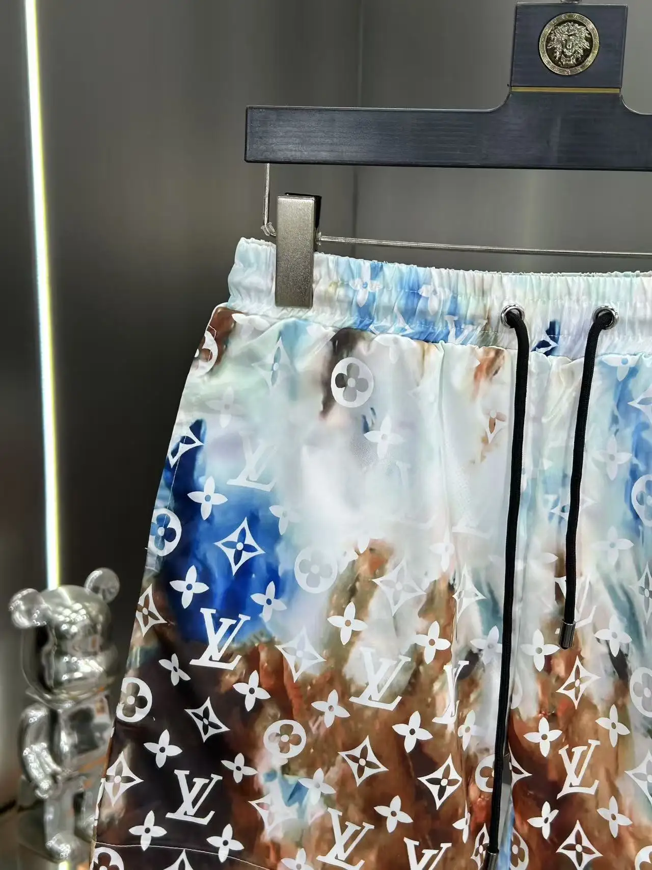 Monogram Print Quick-Dry Swim Shorts D18512382 — view 8
