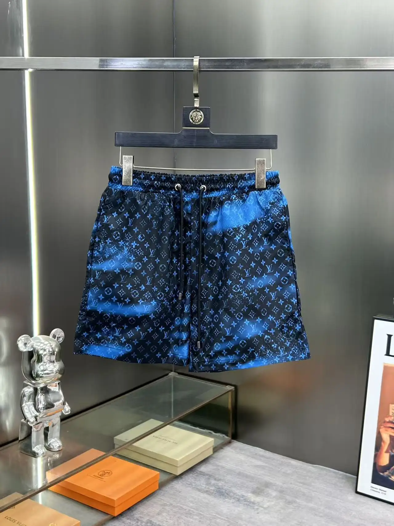 Monogram Print Quick-Dry Swim Shorts D18512380