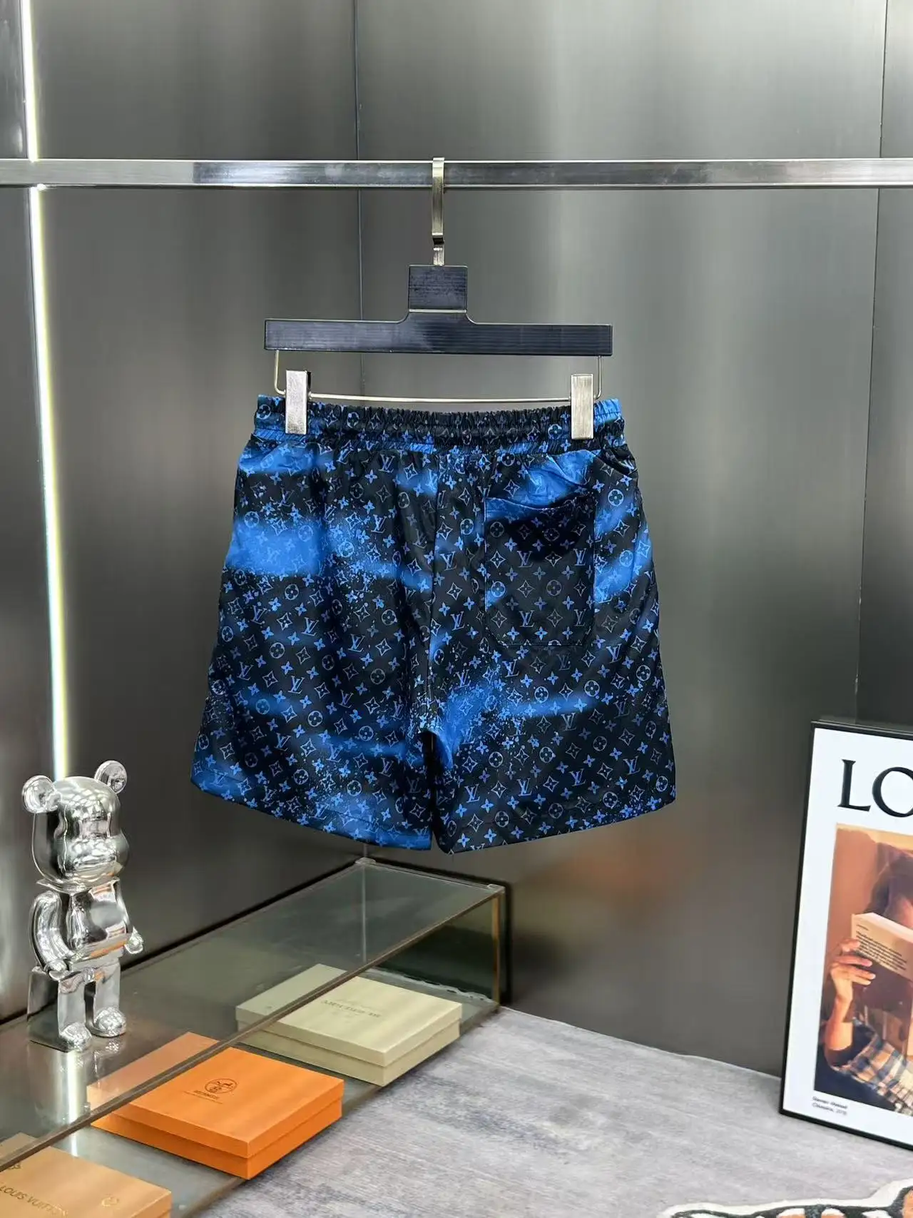 Monogram Print Quick-Dry Swim Shorts D18512380 — view 2