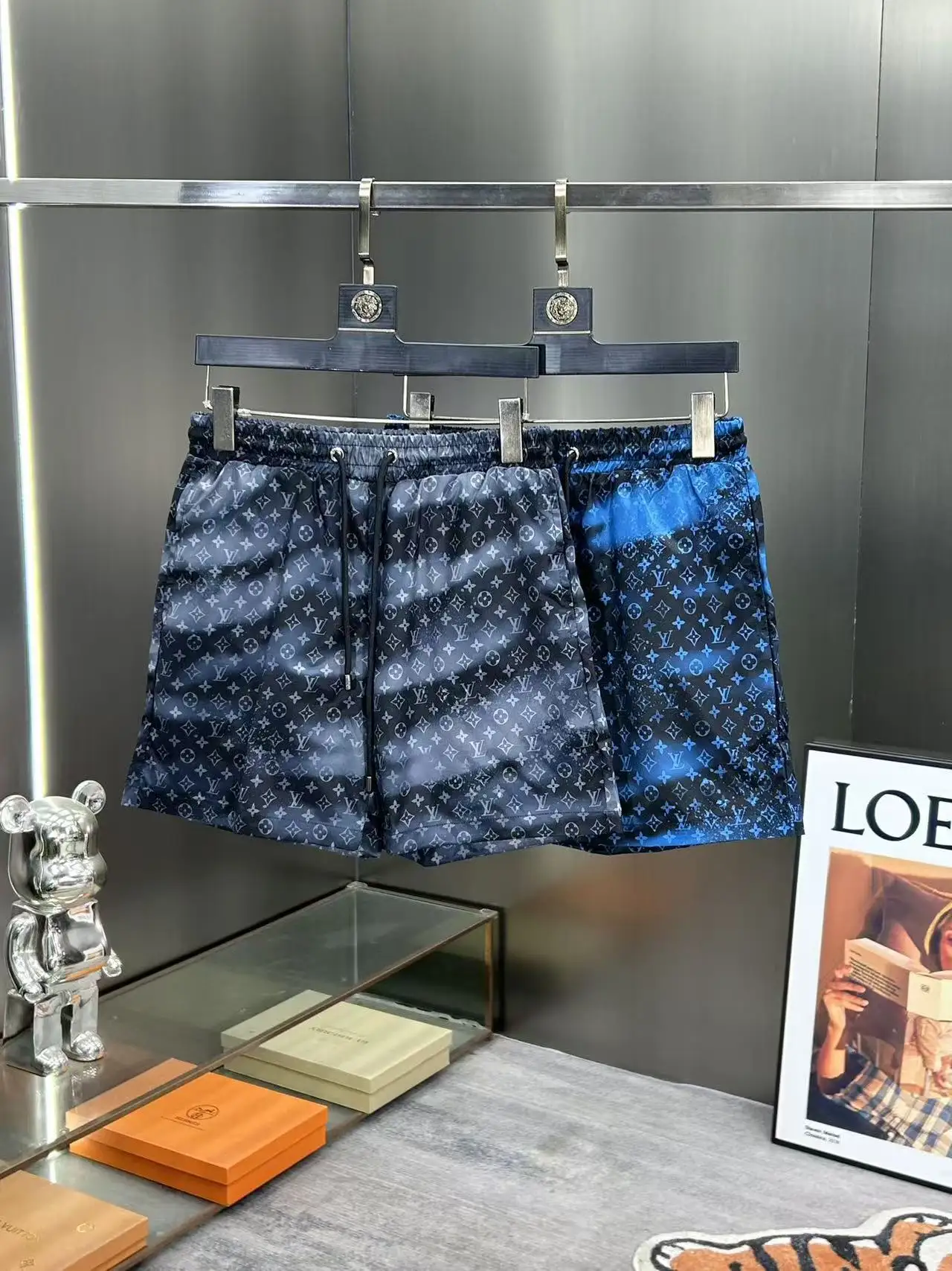 Monogram Print Quick-Dry Swim Shorts D18512380 — view 9