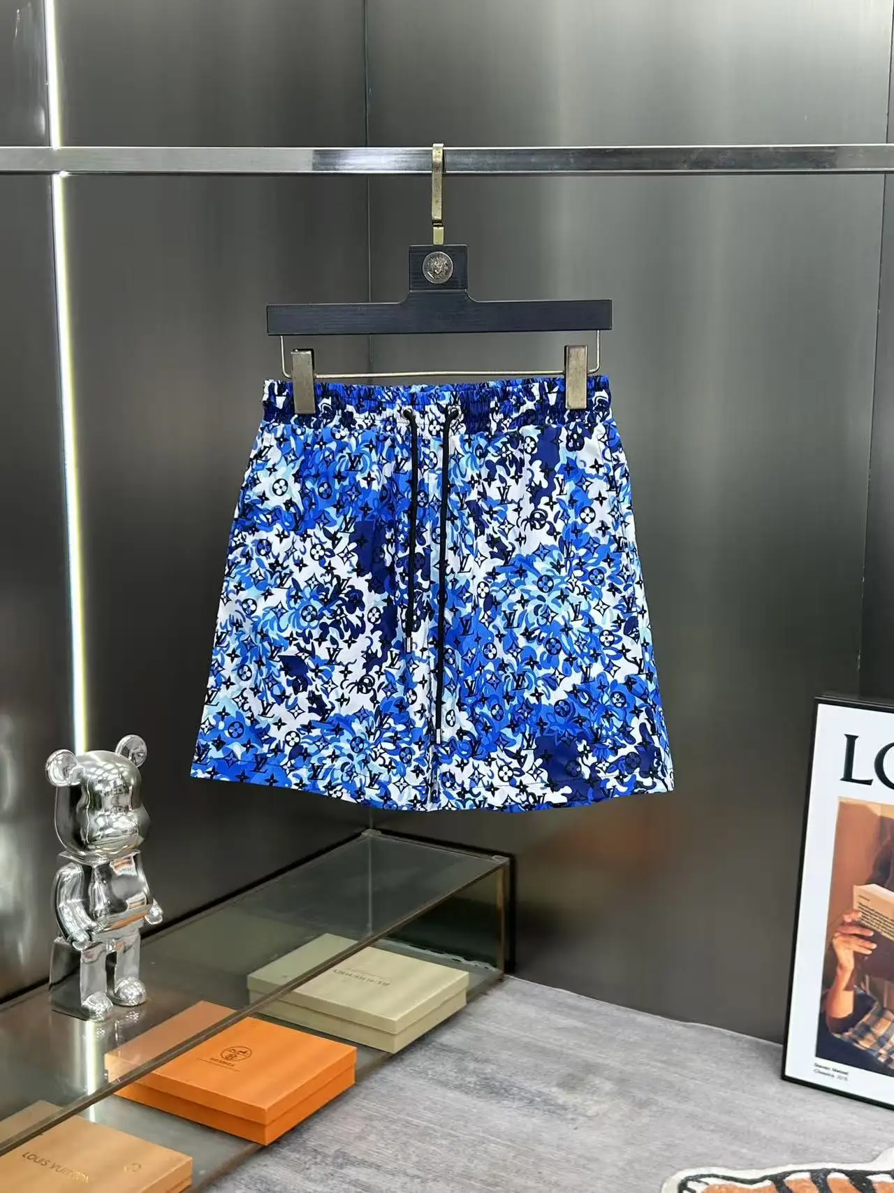 Monogram Print Technical Swim Shorts D18512371