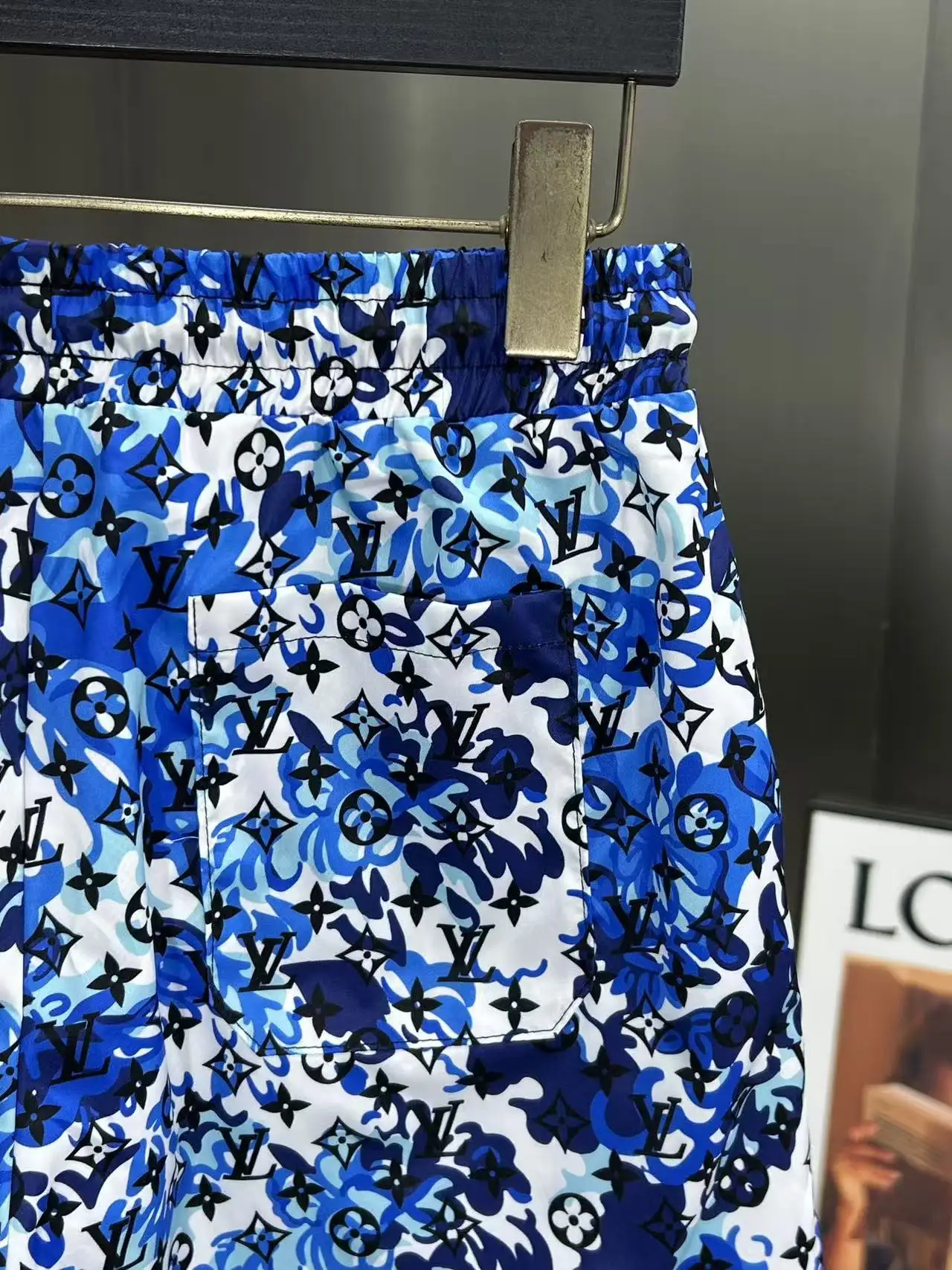 Monogram Print Technical Swim Shorts D18512371 — view 5