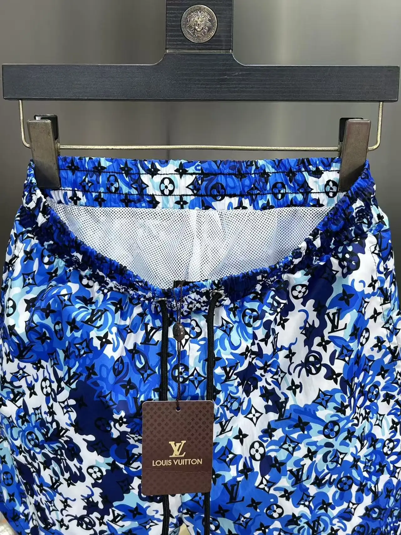 Monogram Print Technical Swim Shorts D18512371 — view 6