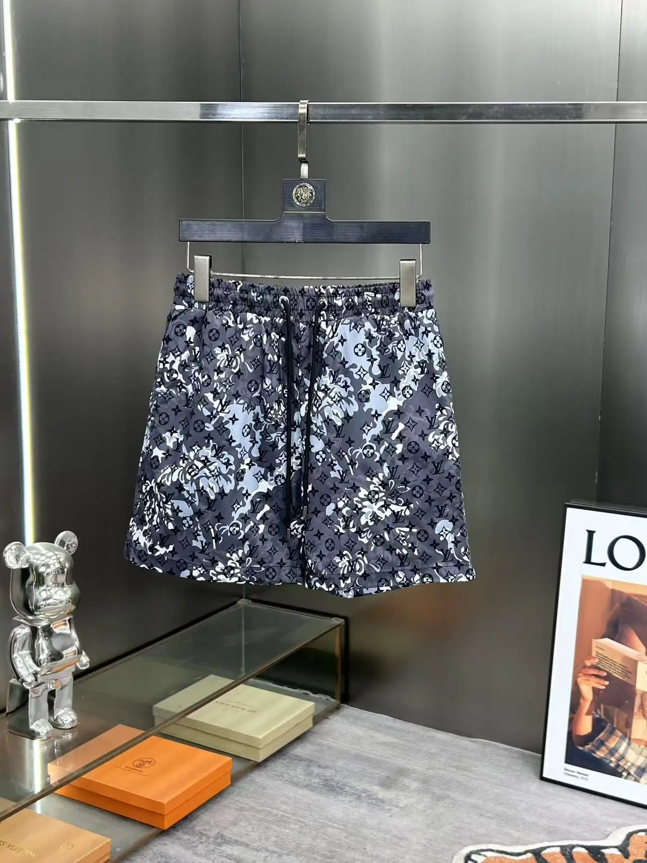 Monogram Print Quick-Dry Swim Shorts D18512372