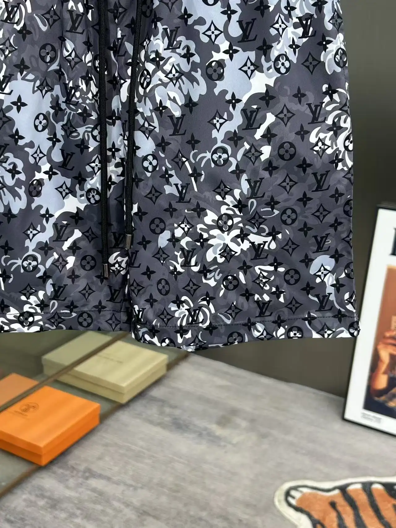 Monogram Print Quick-Dry Swim Shorts D18512372 — view 8