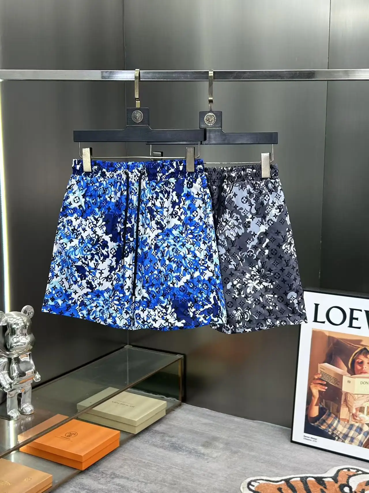 Monogram Print Quick-Dry Swim Shorts D18512372 — view 10