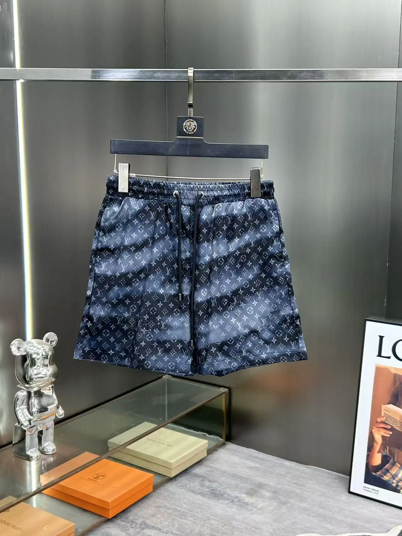 Monogram Print Quick-Dry Swim Shorts D18512379
