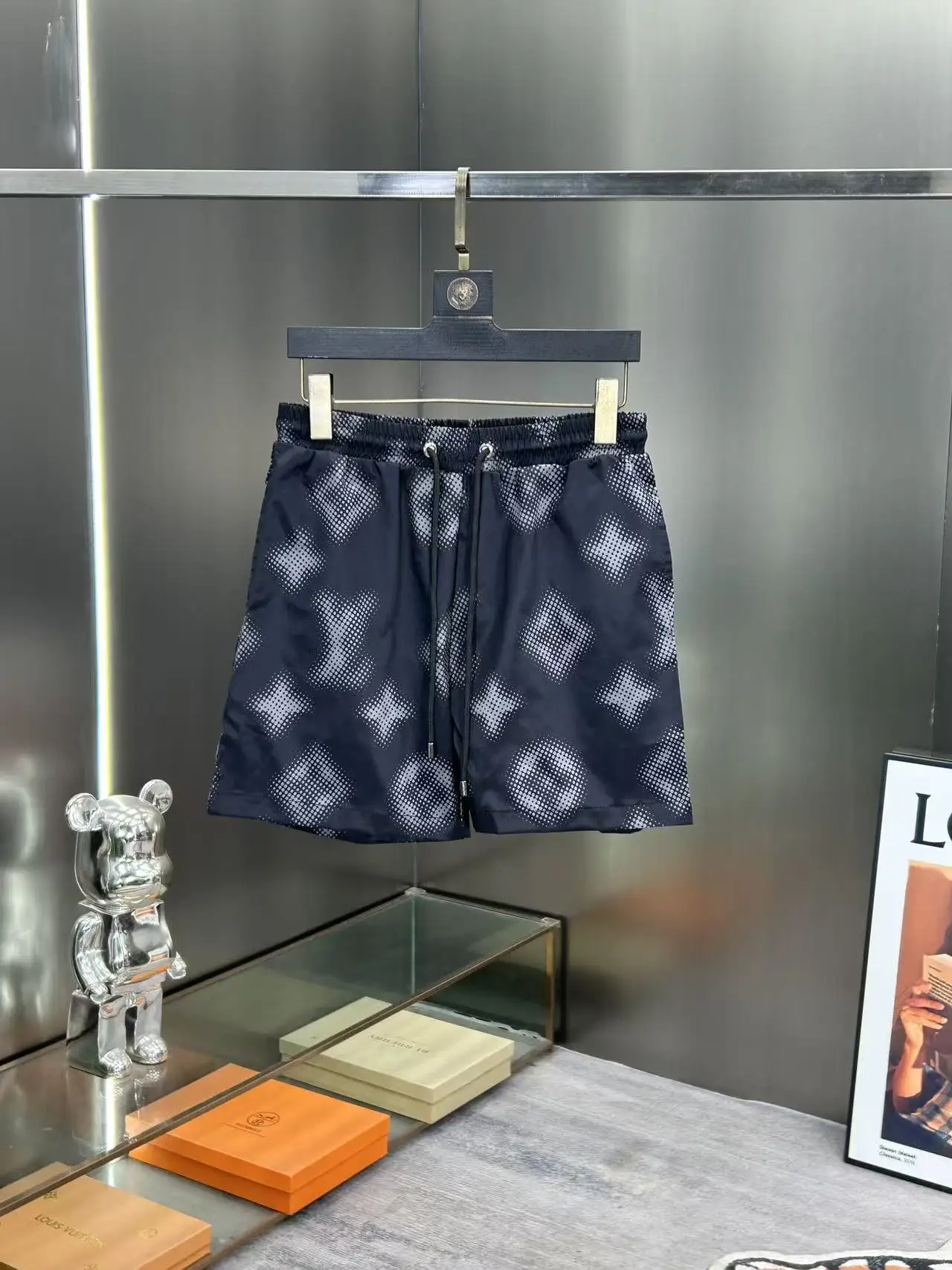 Monogram Print Quick-Dry Swim Shorts D18512375