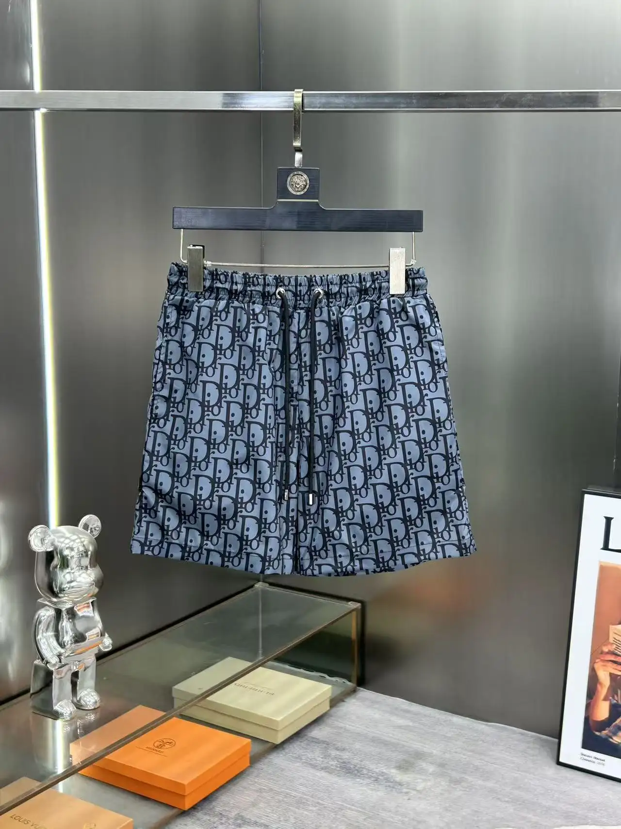 Oblique Monogram Technical Fabric Shorts D18512394