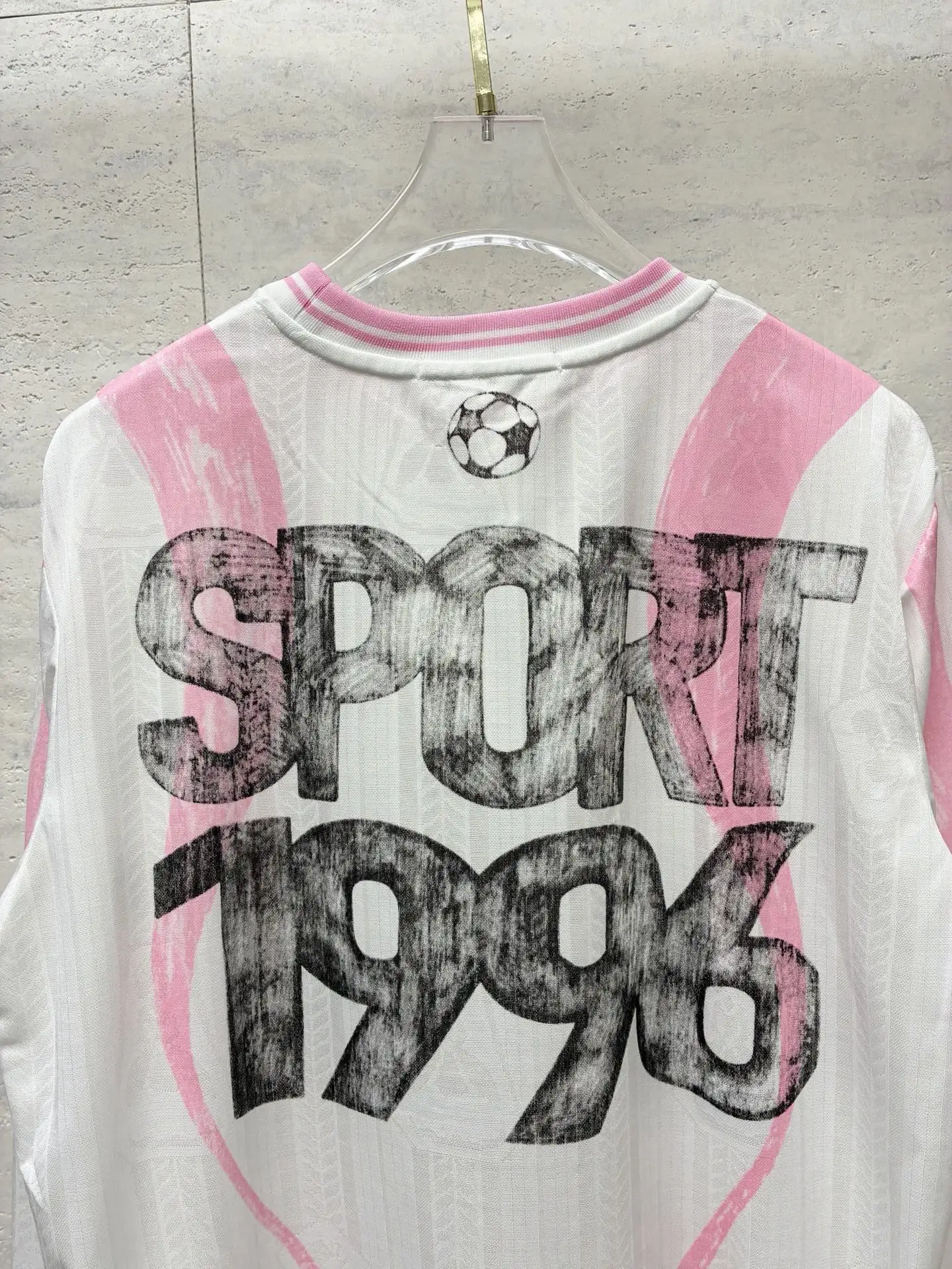 Graphic Long-Sleeve Football Jersey T-Shirt D18819100 — view 6