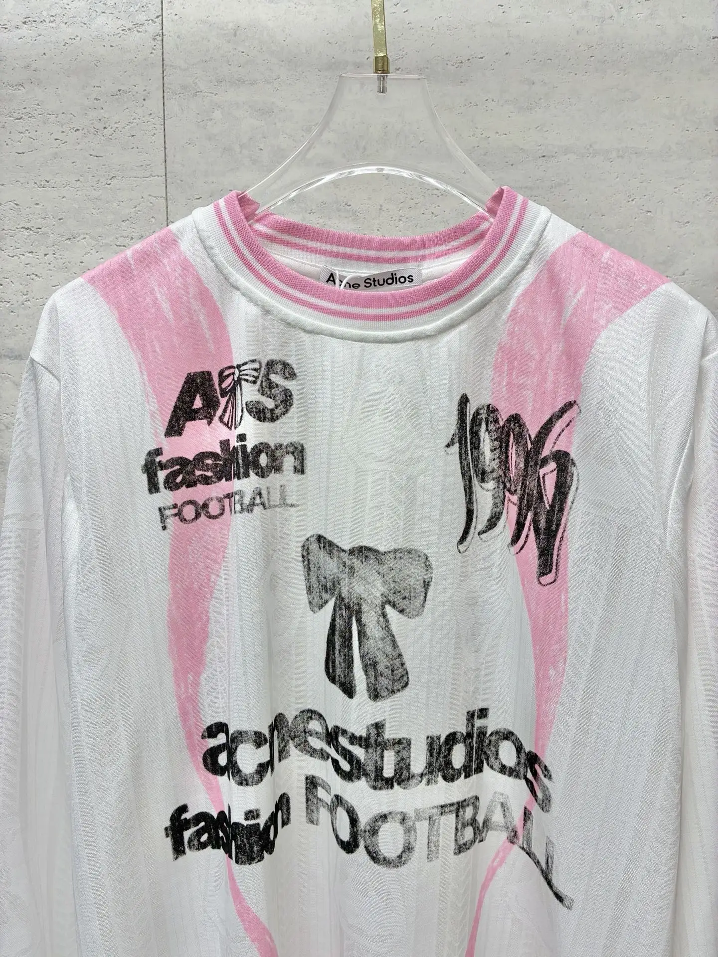 Graphic Long-Sleeve Football Jersey T-Shirt D18819100 — view 11