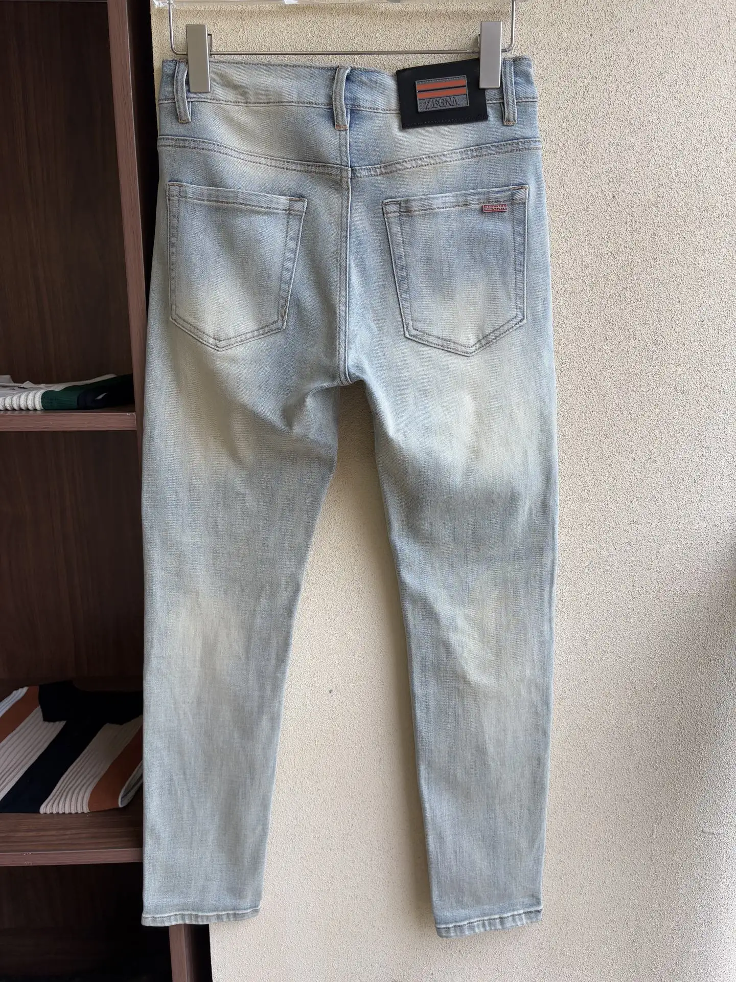 Zegna Slim-Fit Light Wash Jeans D19019064 — view 3