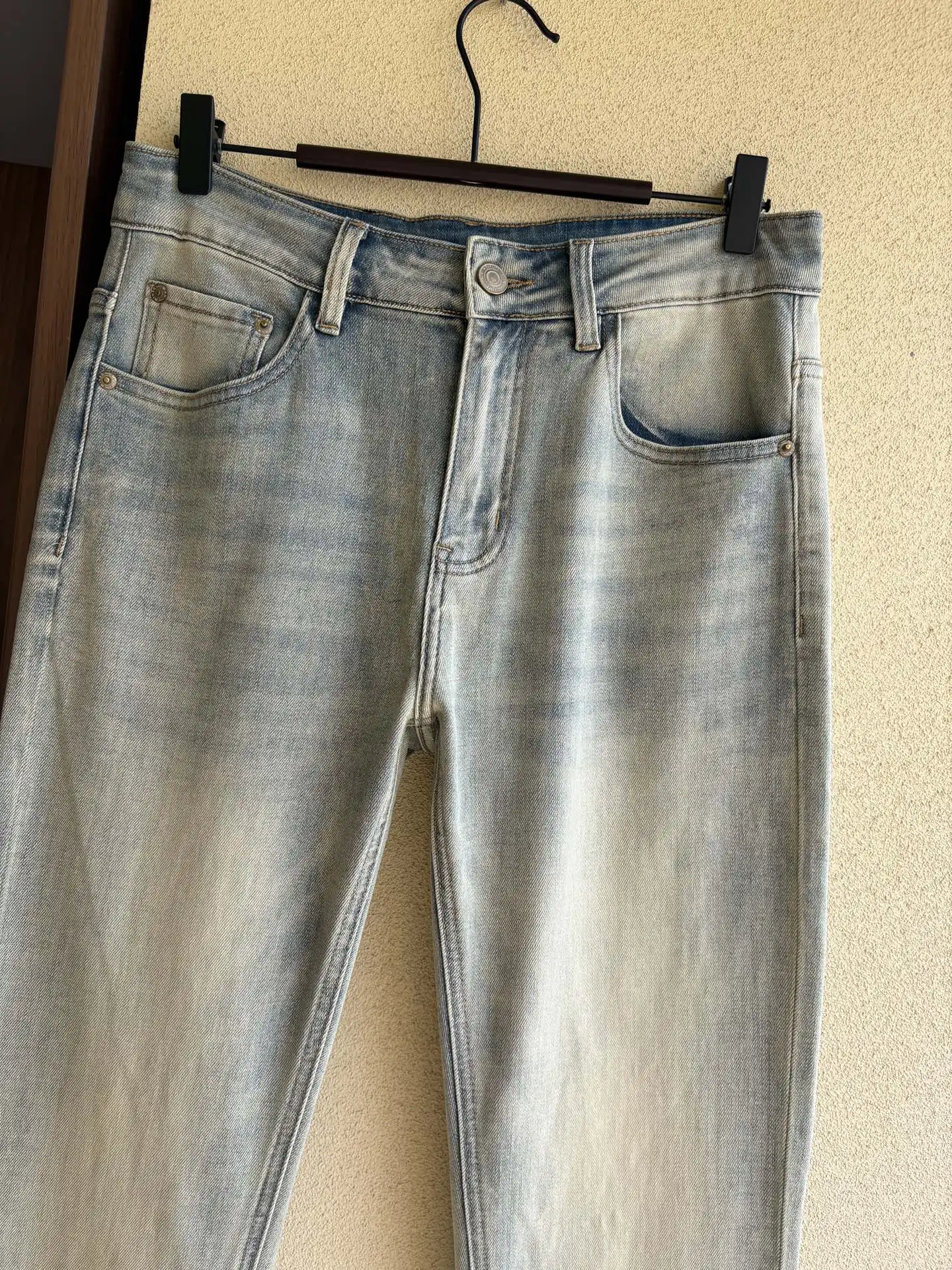Gancini Logo Patch Slim-Fit Jeans D19019069 — view 4
