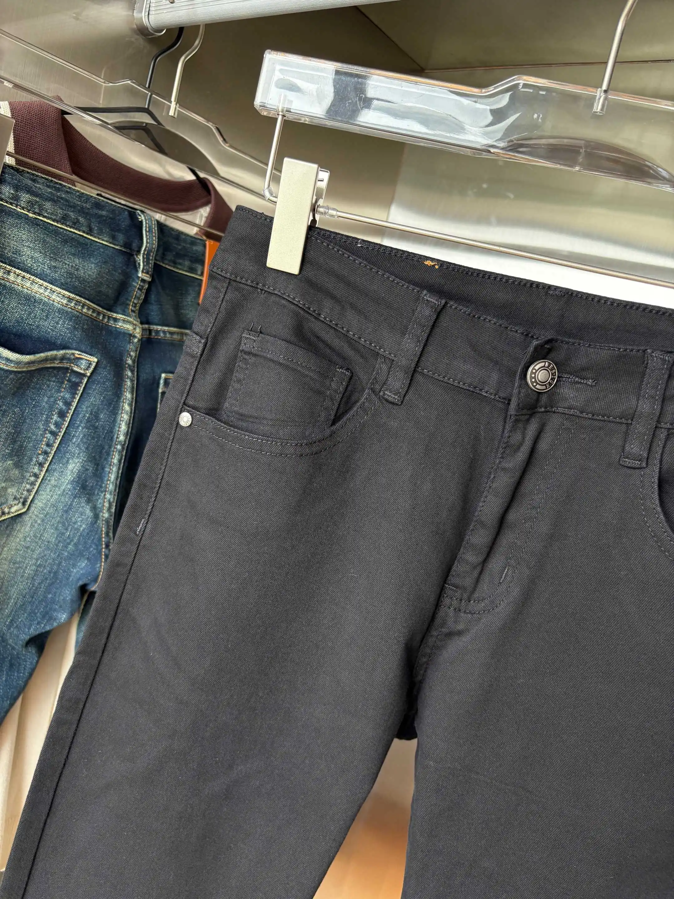Monogram Pocket Slim-Fit Jeans D19019073 — view 5