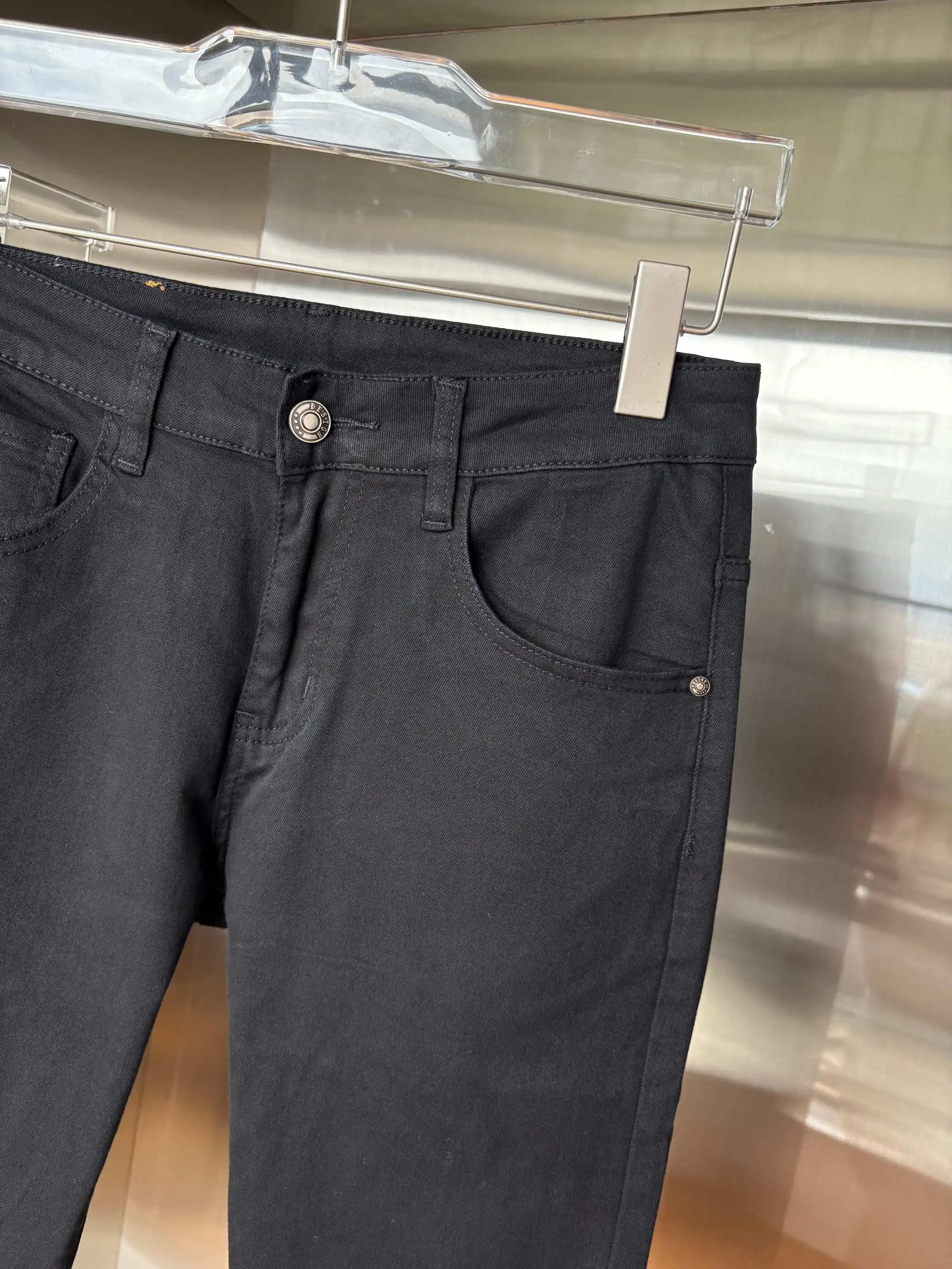 Monogram Pocket Slim-Fit Jeans D19019073 — view 6