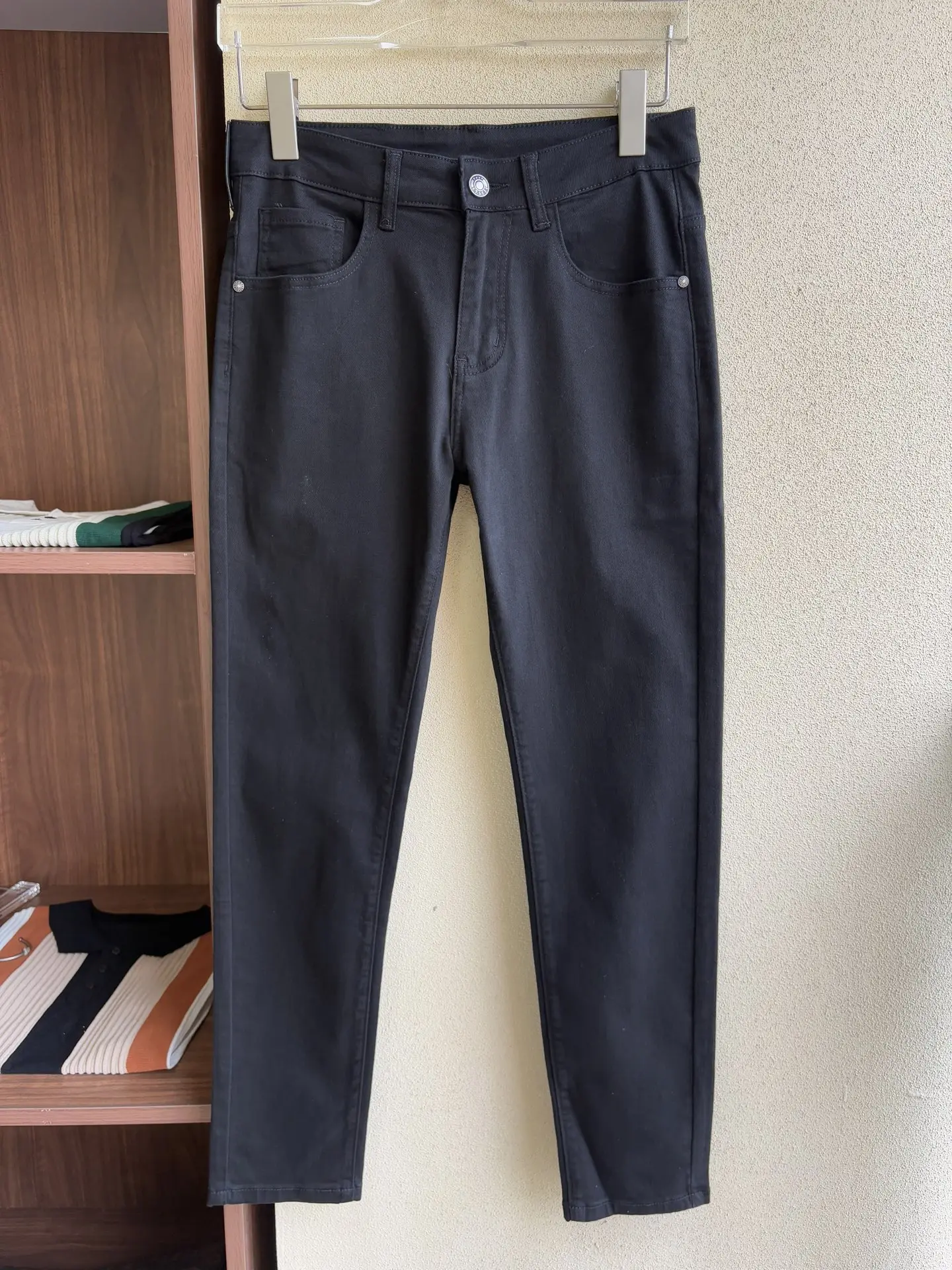 Monogram Patch Slim-Fit Jeans D19019056 — view 2