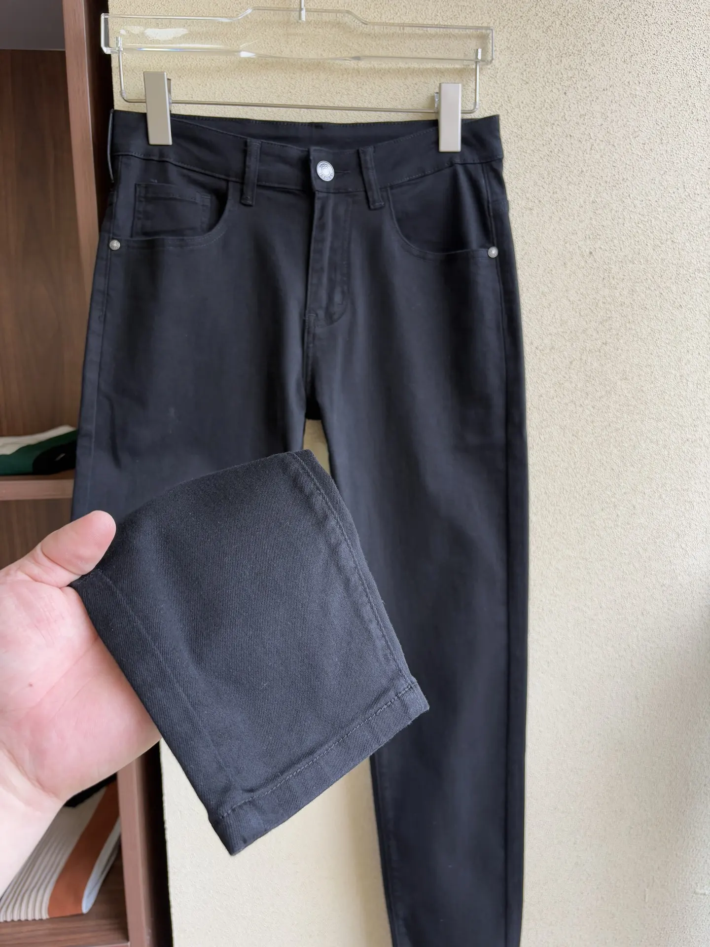 Monogram Patch Slim-Fit Jeans D19019056 — view 6