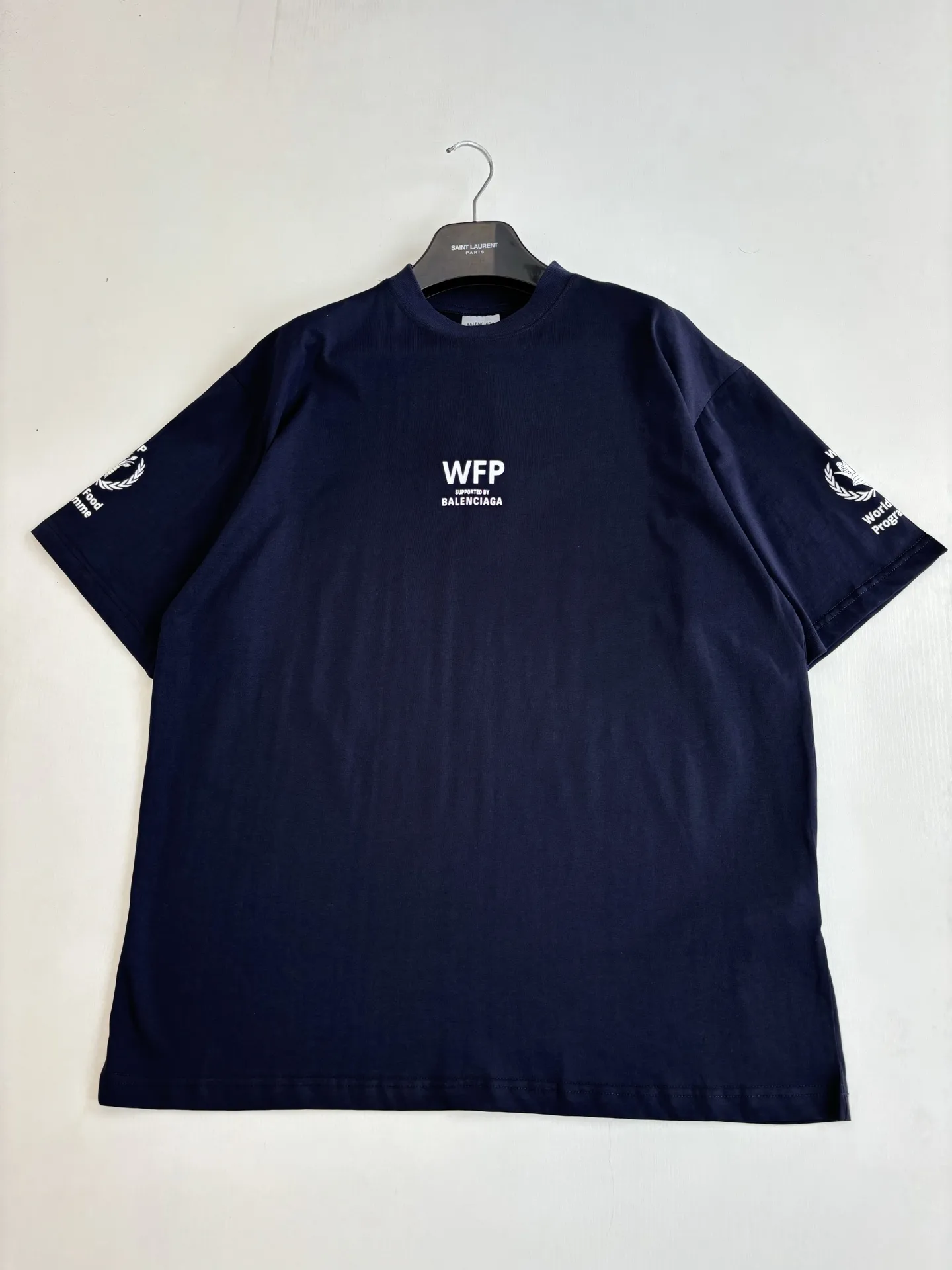 WFP Logo Oversized Cotton T-Shirt D19018641 — view 3