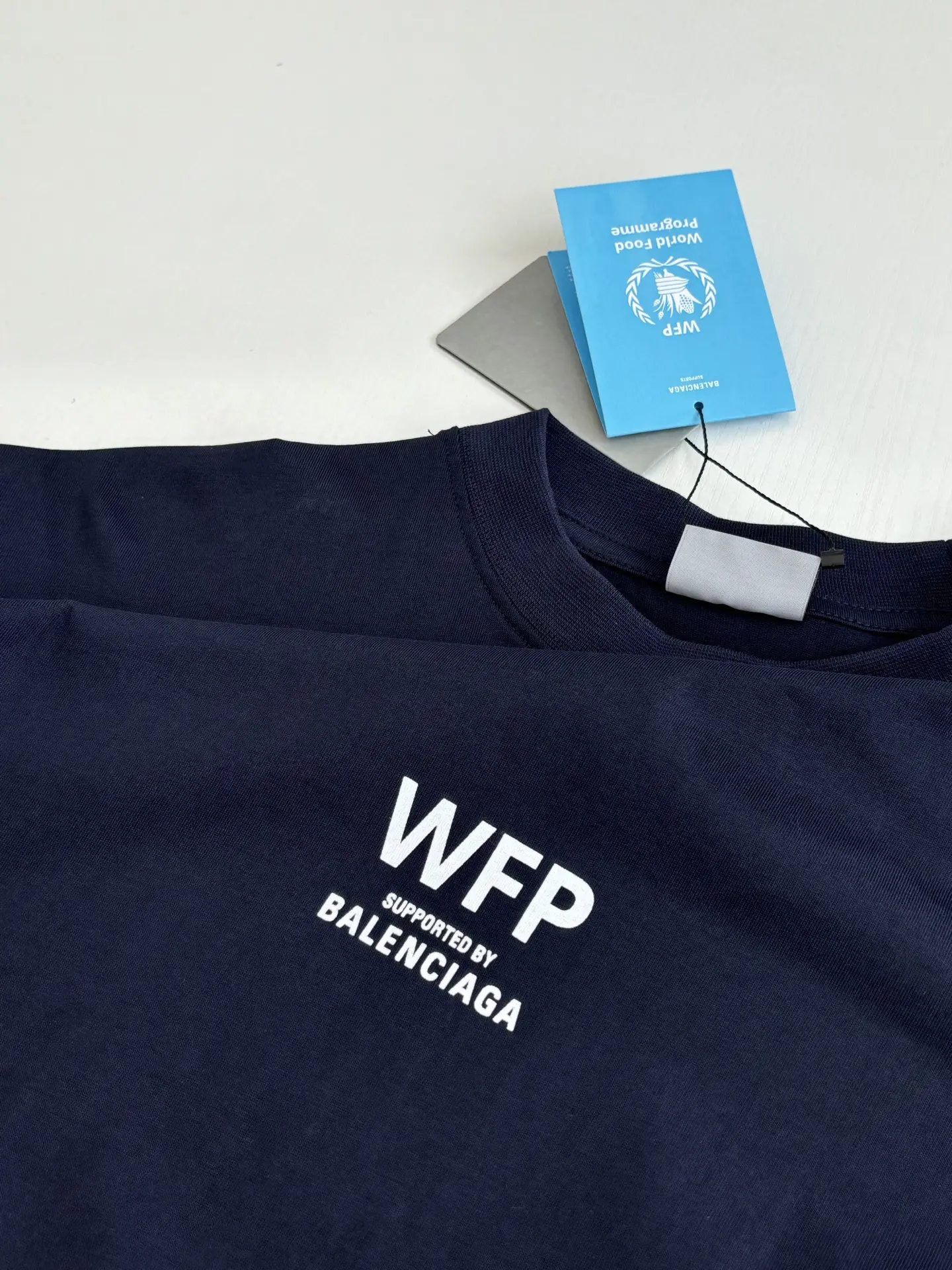 WFP Logo Oversized Cotton T-Shirt D19018641 — view 6