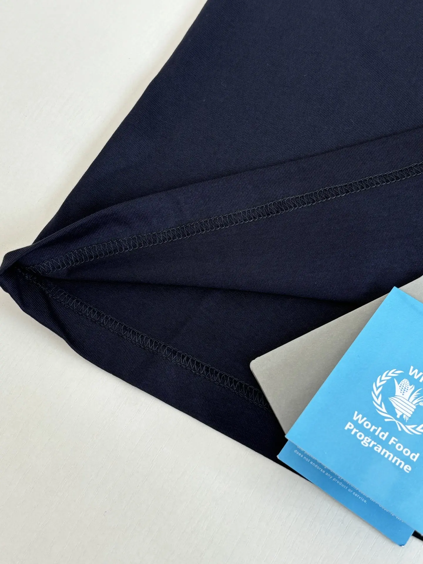 WFP Logo Oversized Cotton T-Shirt D19018641 — view 7