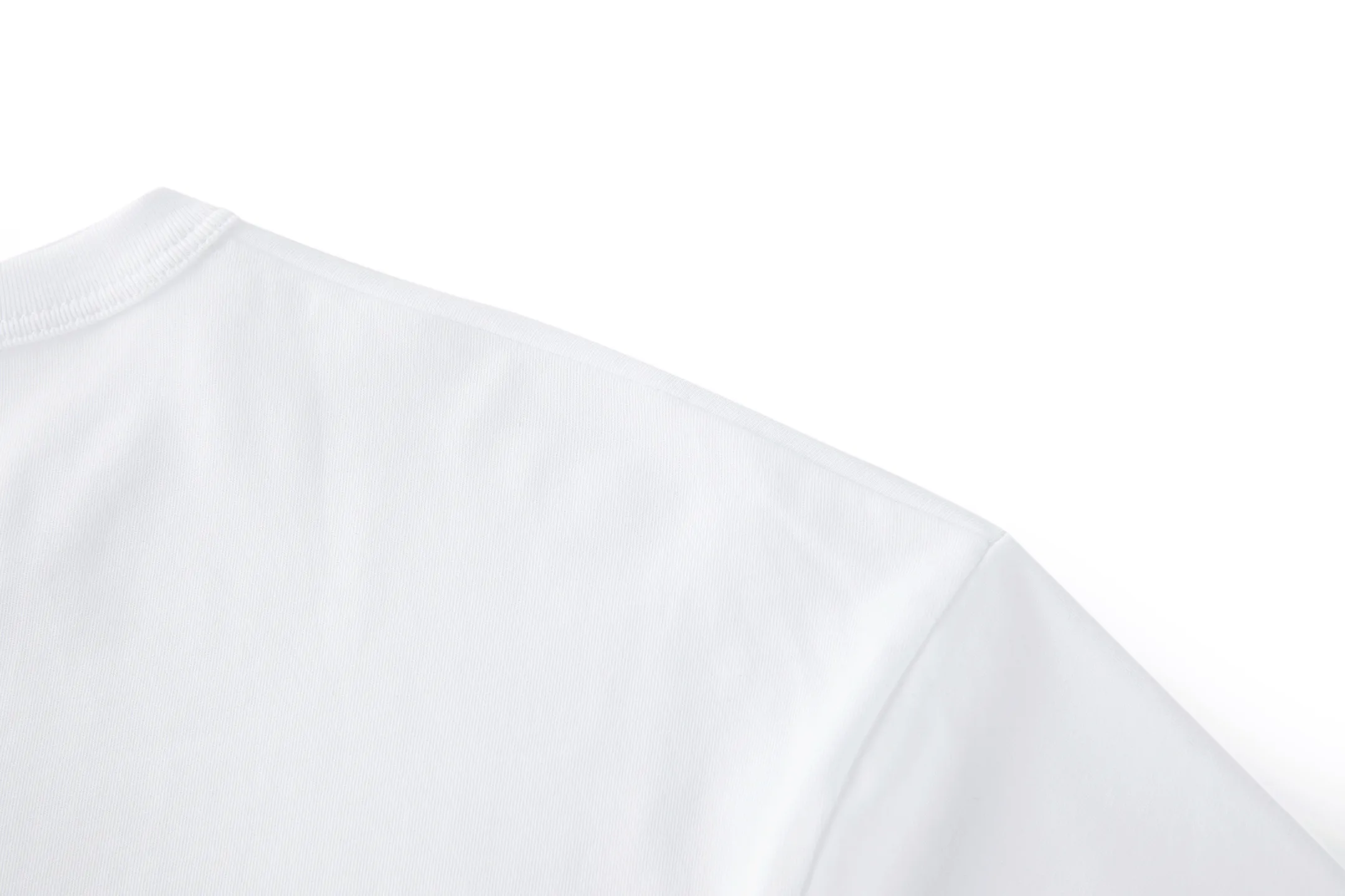 FF Logo Embroidered Layered Cotton T-Shirt D19022379 — view 5