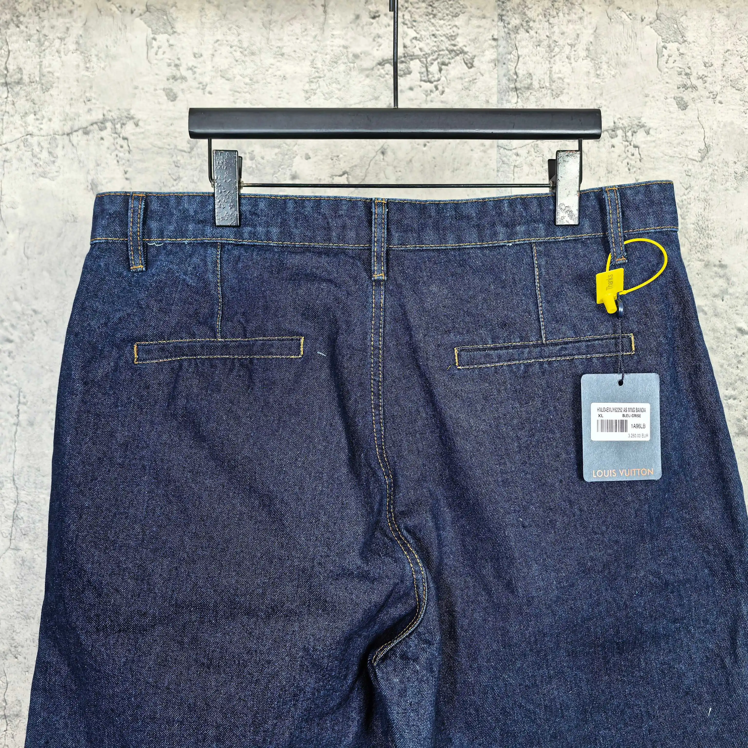 Logo-Embroidered Washed Denim Shorts D19024505 — view 6