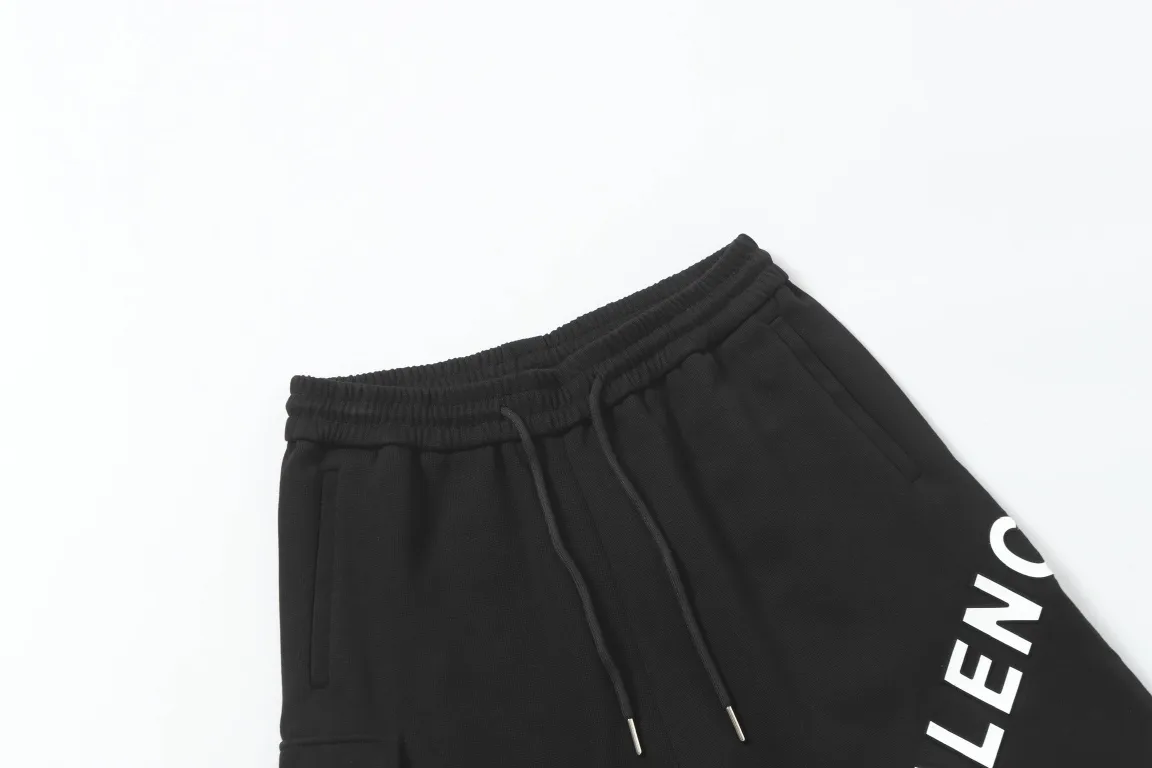 Logo-Print Cotton-Blend Jersey Shorts D19013295 — view 3