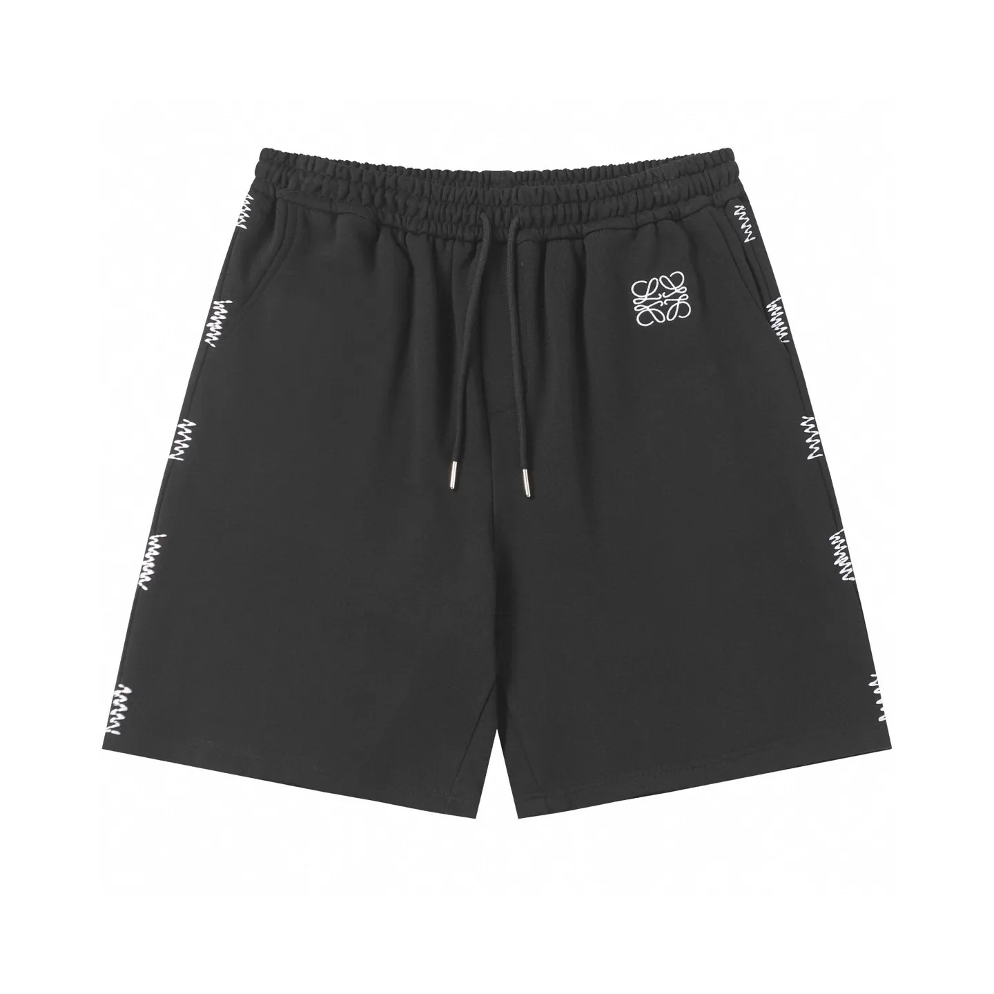Logo-Embroidered Drawstring Cotton Shorts D19013210