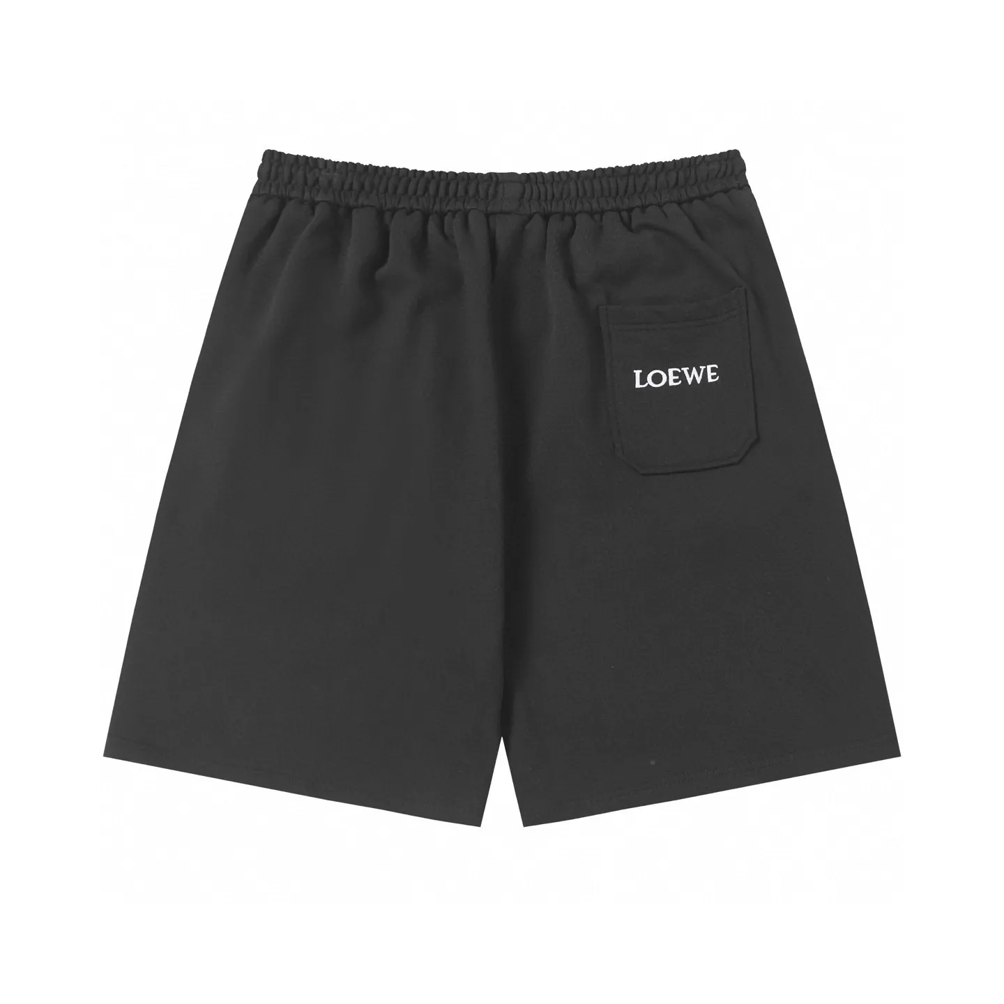 Logo-Embroidered Drawstring Cotton Shorts D19013210 — view 2