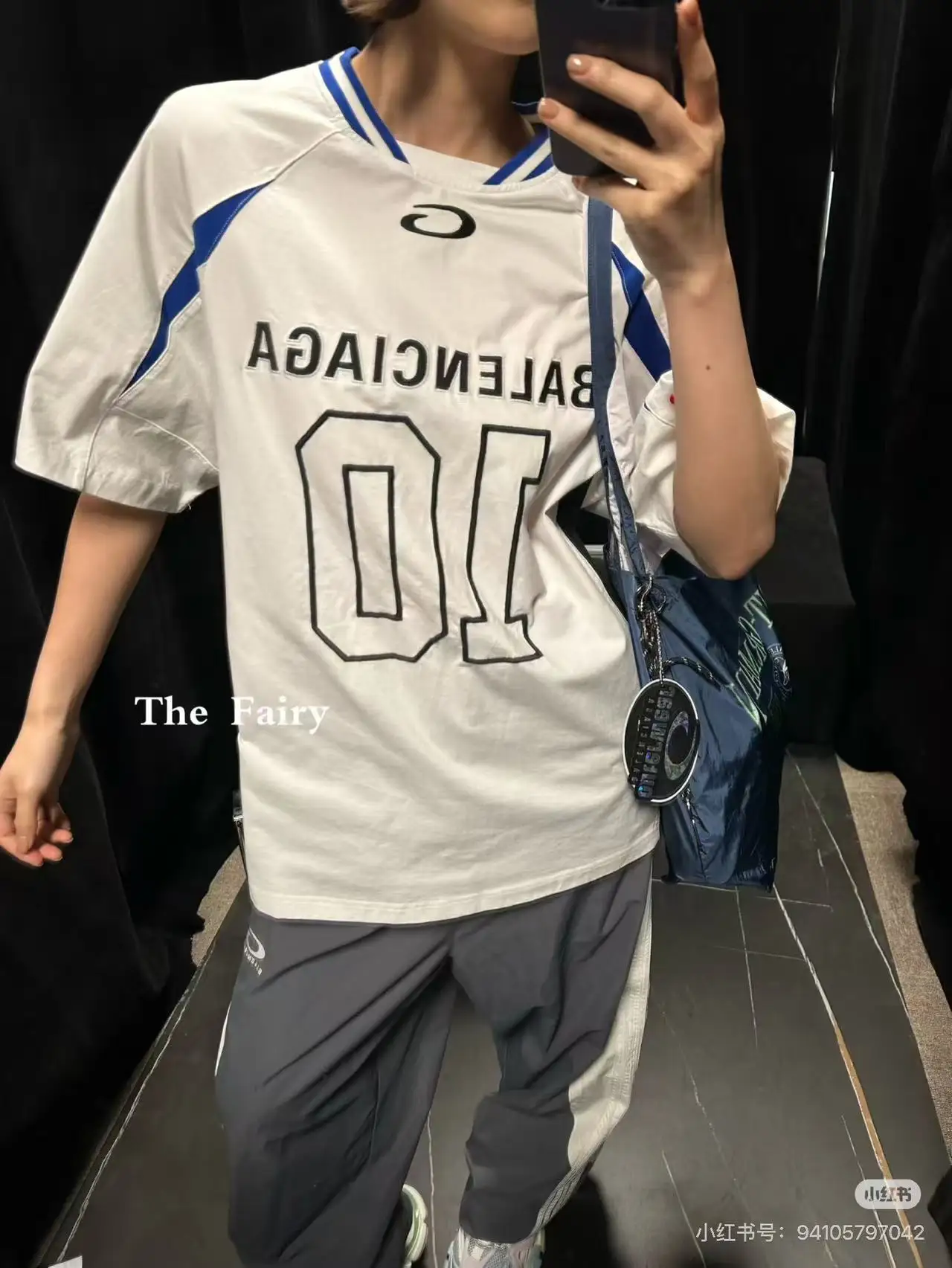 Balenciaga x NBA Embroidered Jersey T-Shirt D19020028 — view 2