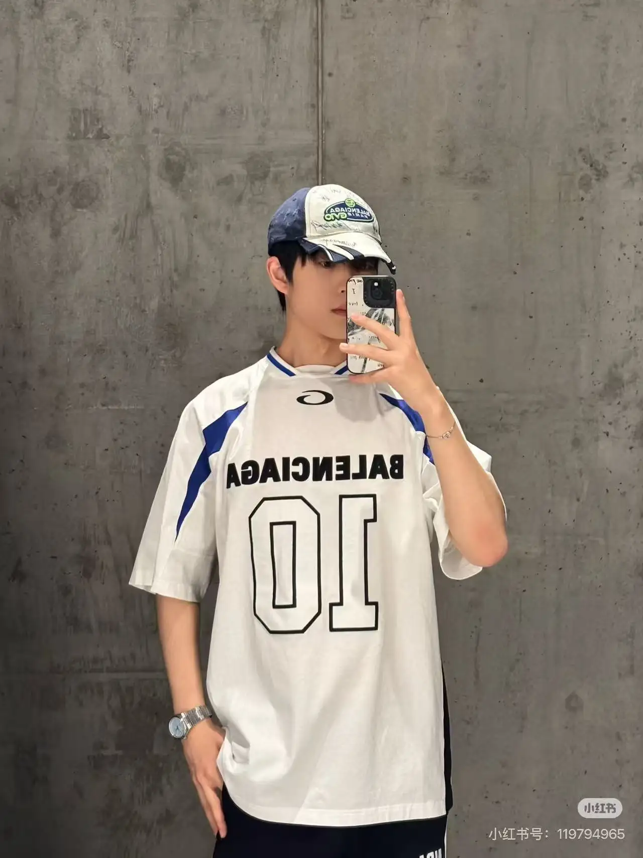 Balenciaga x NBA Embroidered Jersey T-Shirt D19020028 — view 8