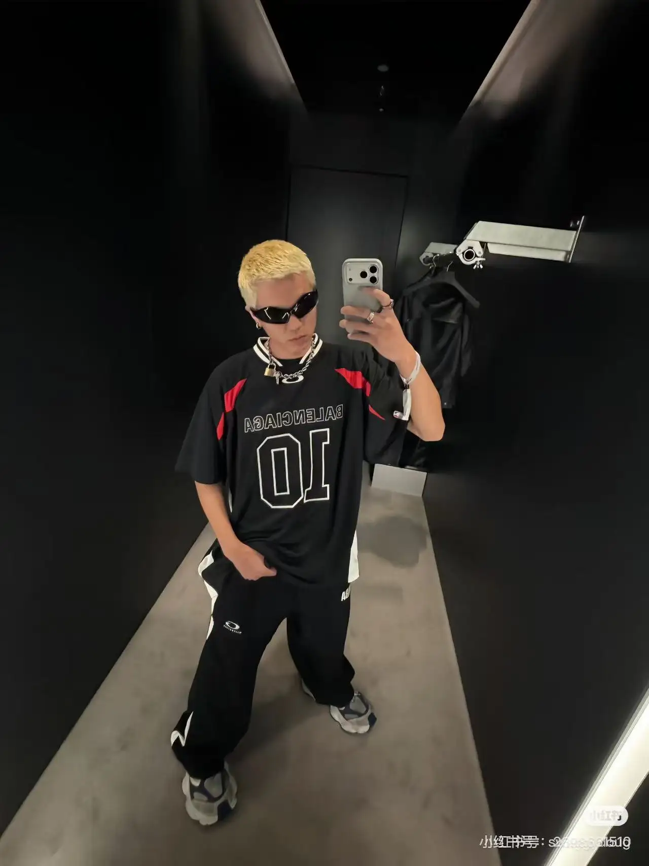 Oversized Embroidered Jersey T-Shirt D19020027 — view 3