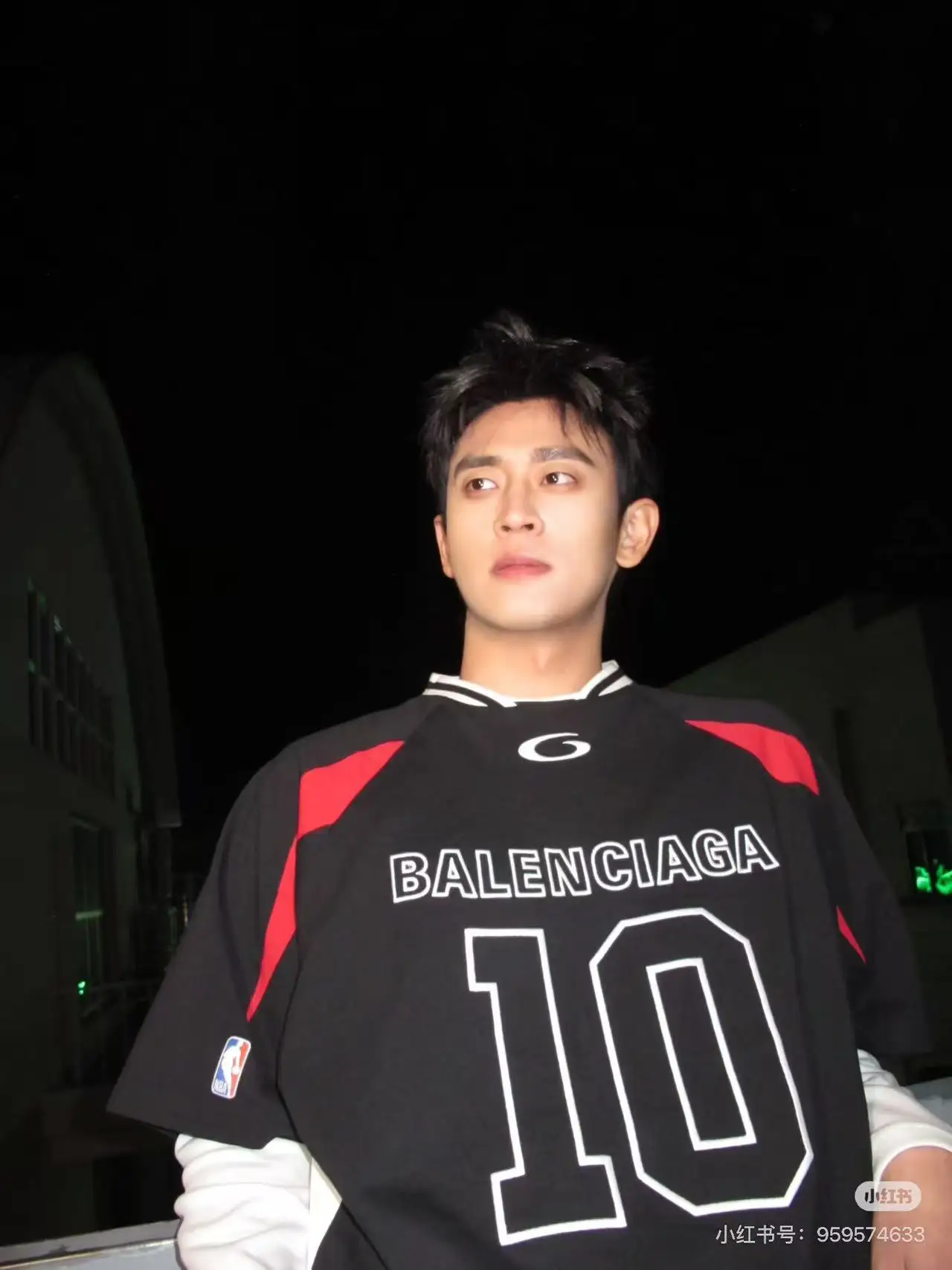 Oversized Embroidered Jersey T-Shirt D19020027 — view 4