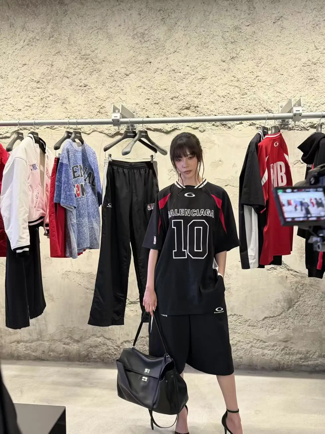 Oversized Embroidered Jersey T-Shirt D19020027 — view 6