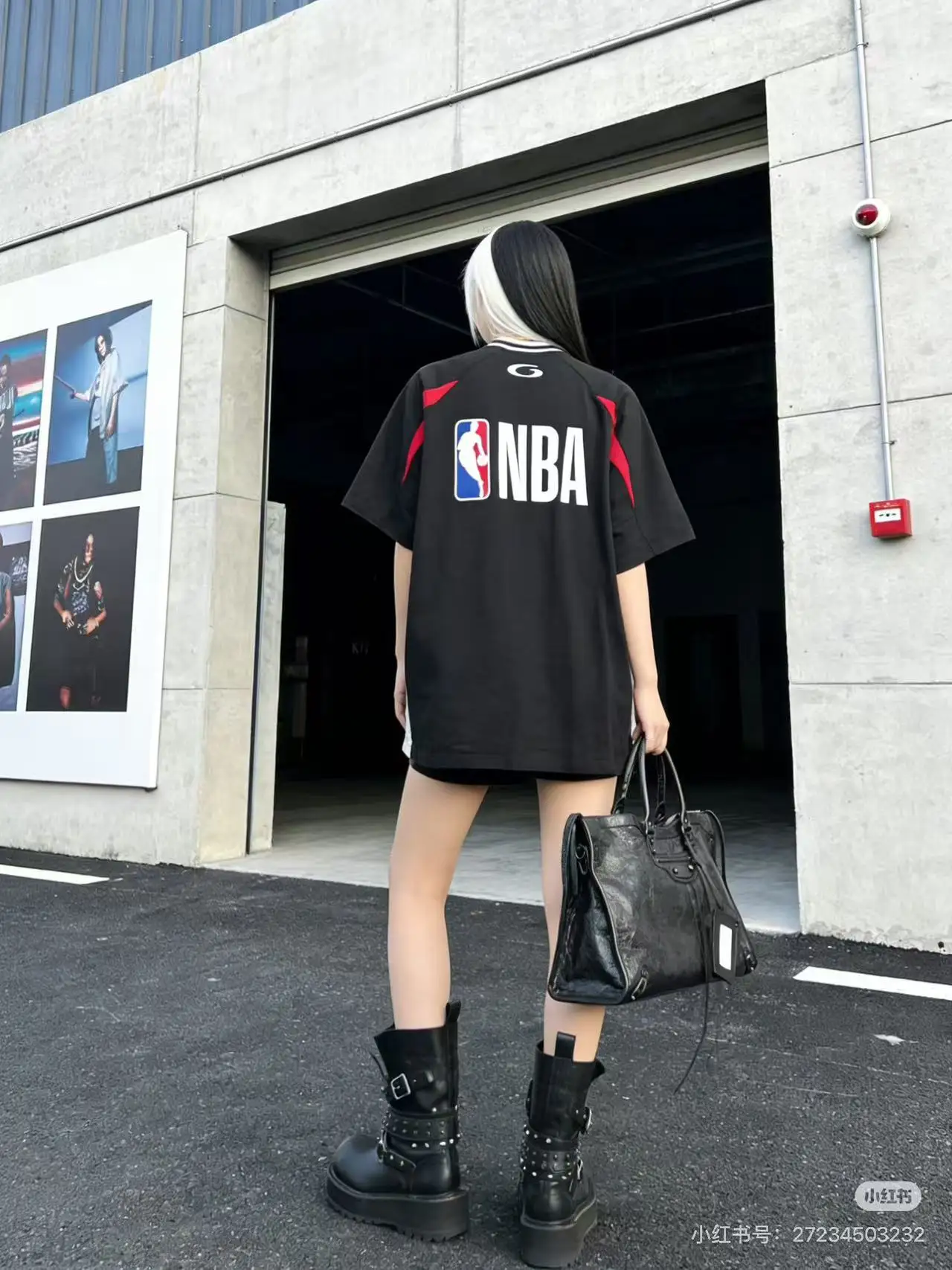 Oversized Embroidered Jersey T-Shirt D19020027 — view 7