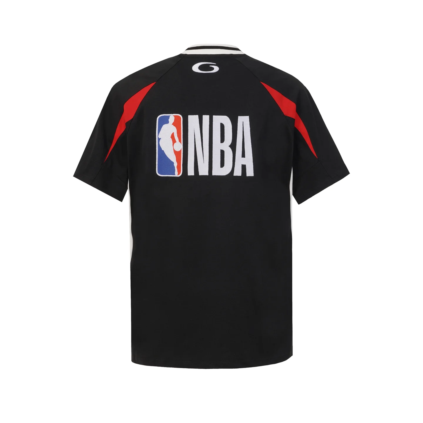 NBA Logo Embroidered Paneled Jersey T-Shirt D19020031 — view 2