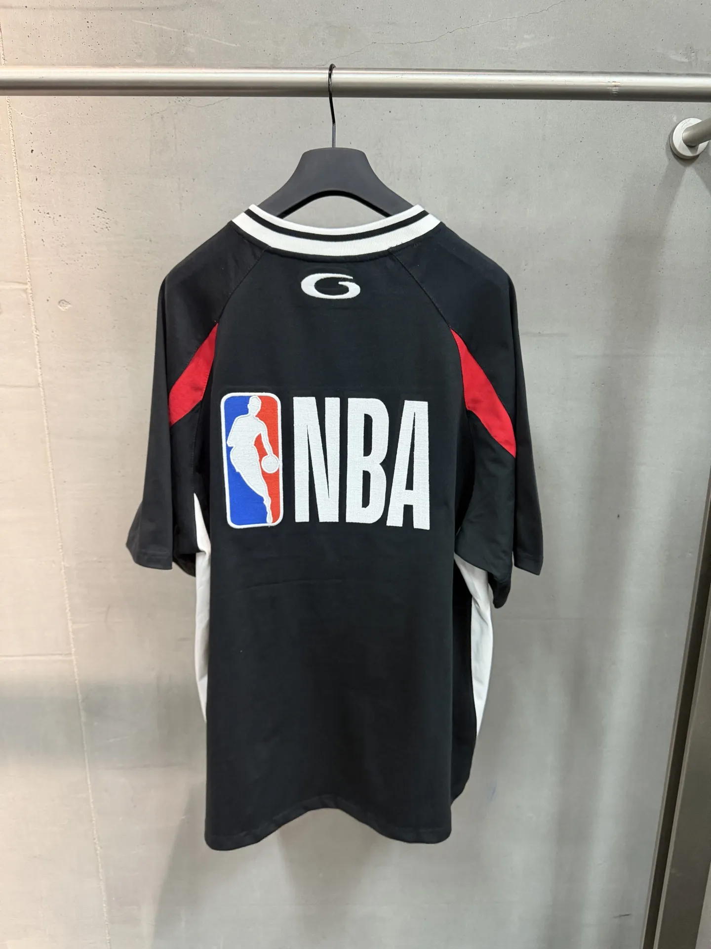 NBA Logo Embroidered Mesh Jersey T-Shirt D19020029 — view 2