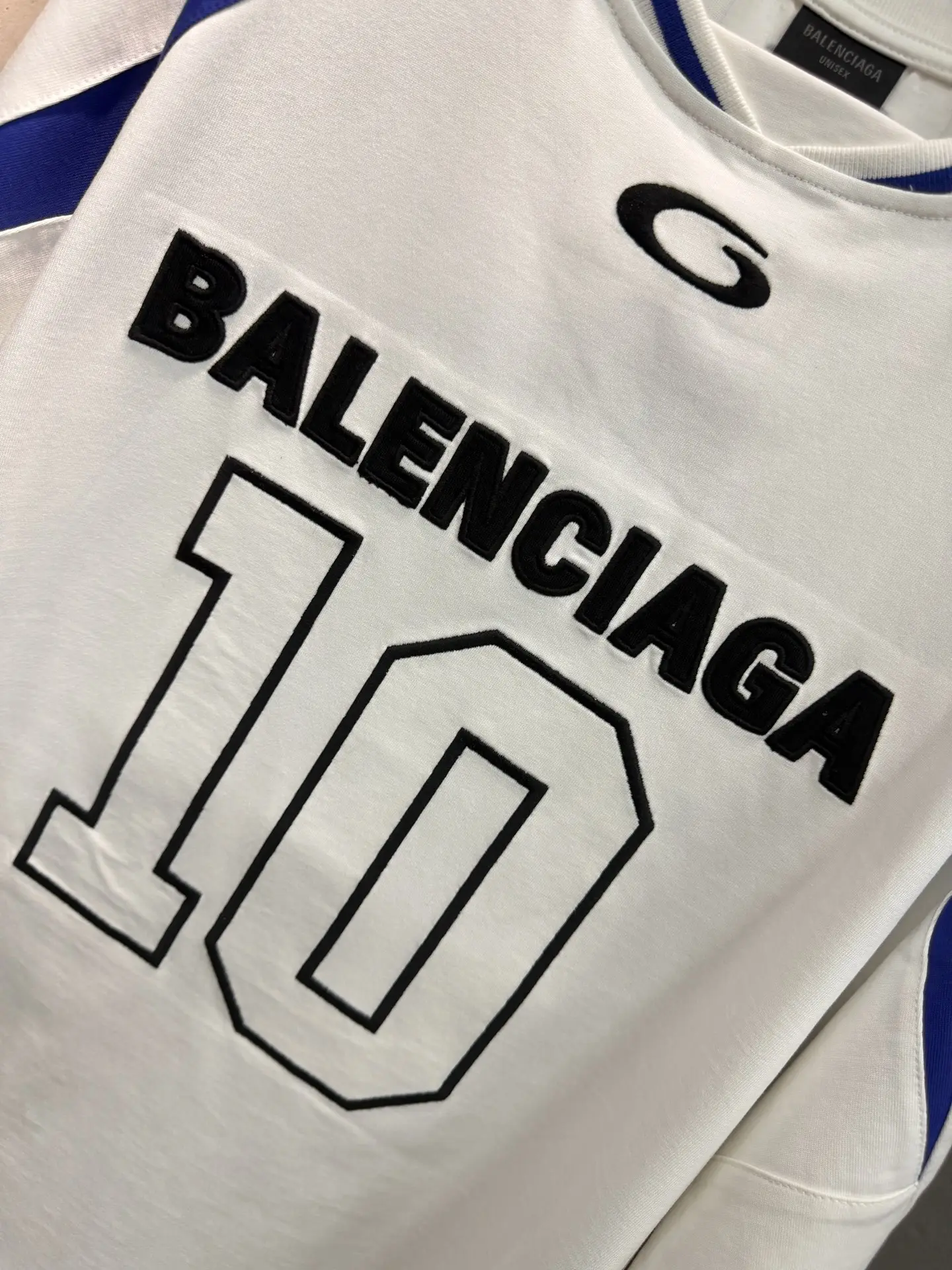 NBA Logo Embroidered Panelled T-Shirt D19020030 — view 5
