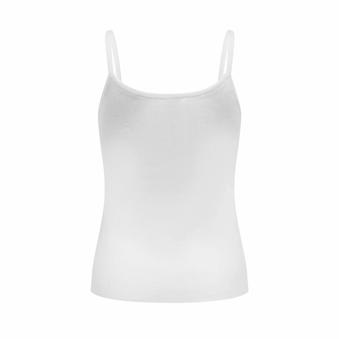 Logo-Jacquard Ribbed Knit Camisole D19019166 — view 2