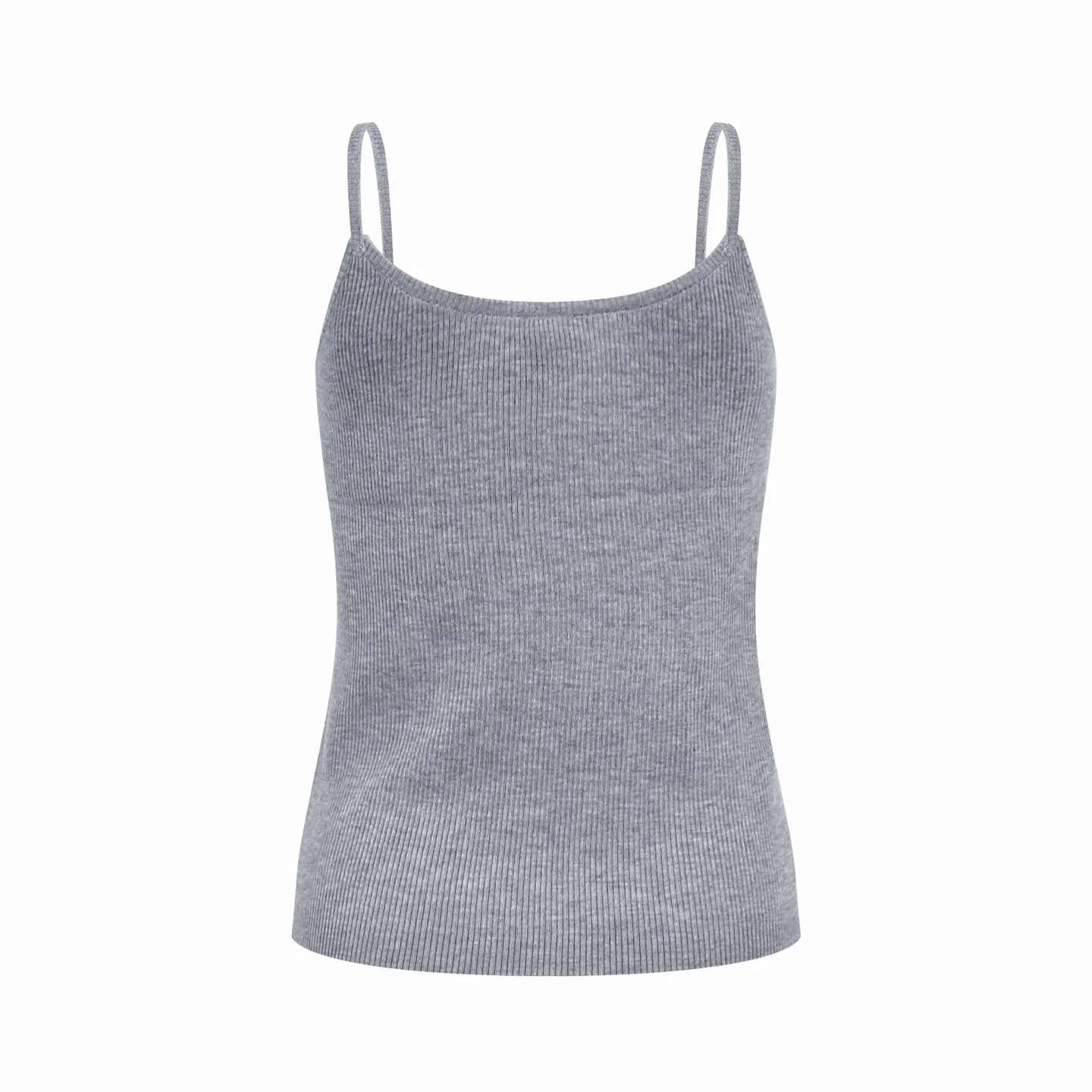 Logo-Jacquard Ribbed Knit Camisole D19019164 — view 2