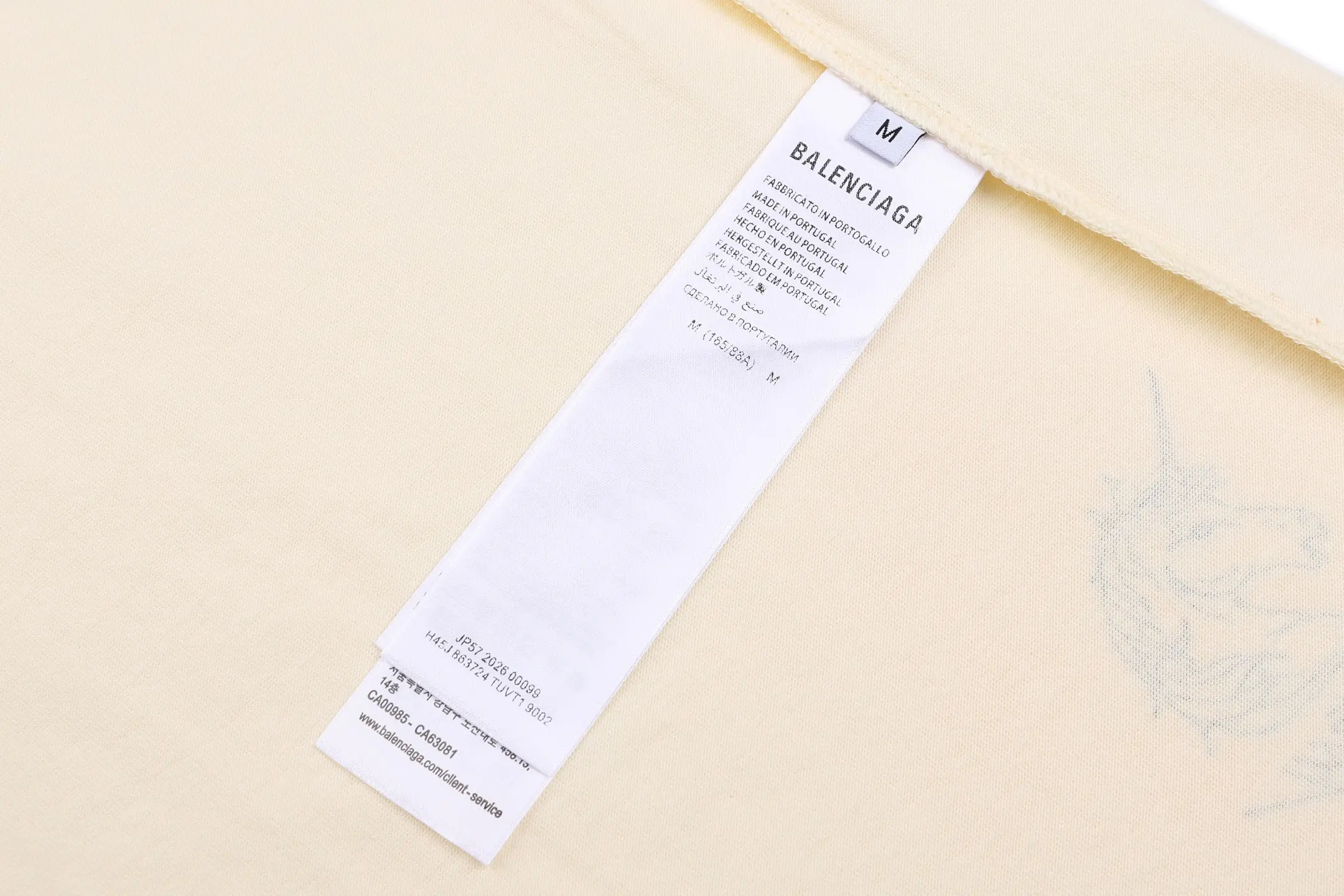 Classic Ink Jacquard Oversized T-Shirt D19522408 — view 12