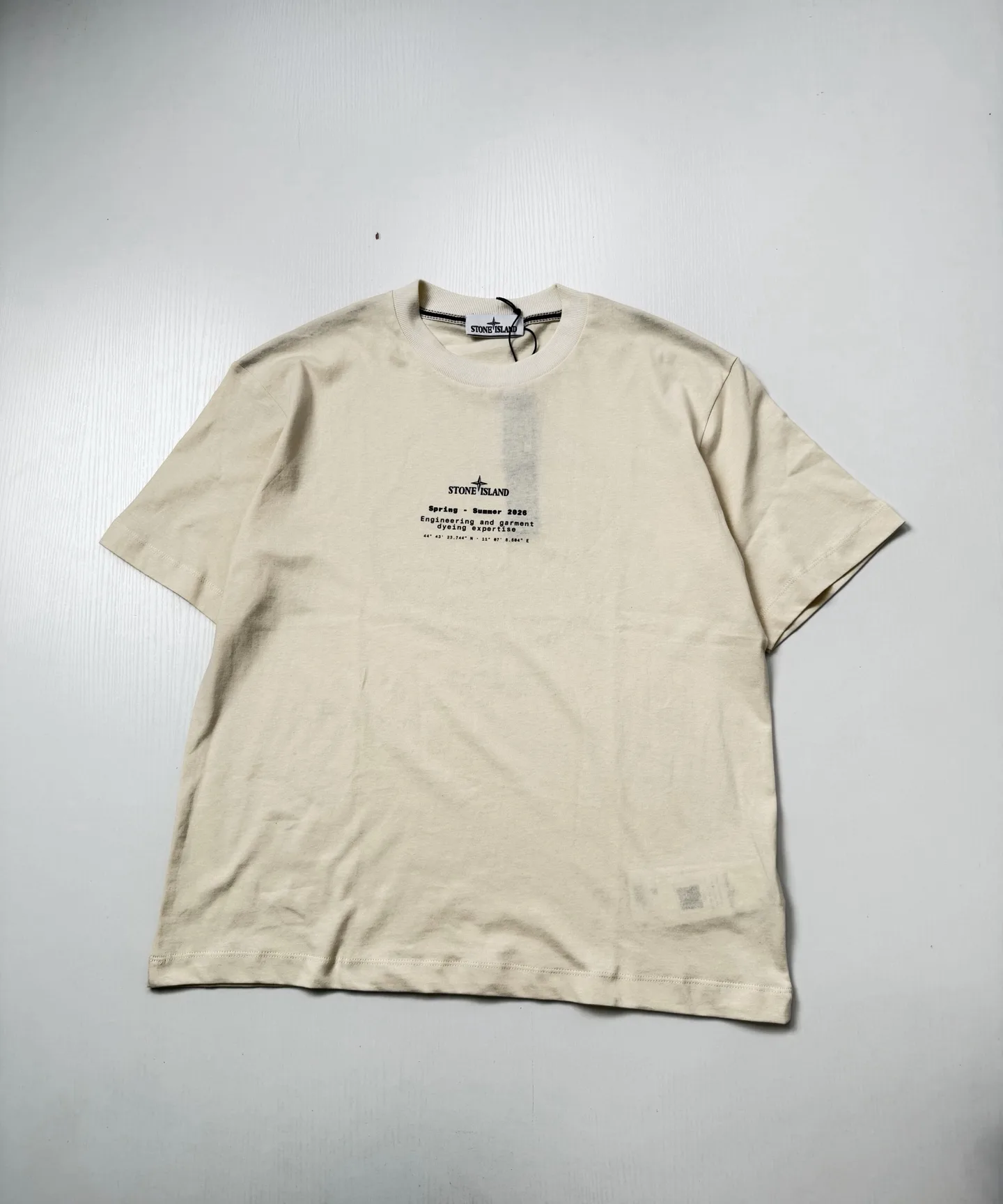 Compass Logo Print Cotton T-Shirt D19518705 — view 3