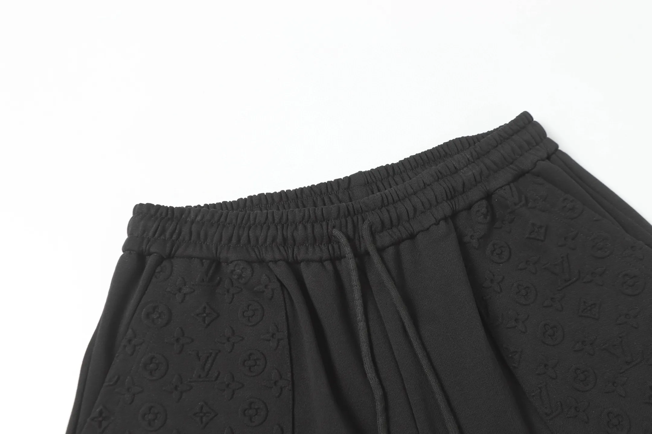 Monogram Embossed Cotton Jersey Shorts D19513208 — view 3