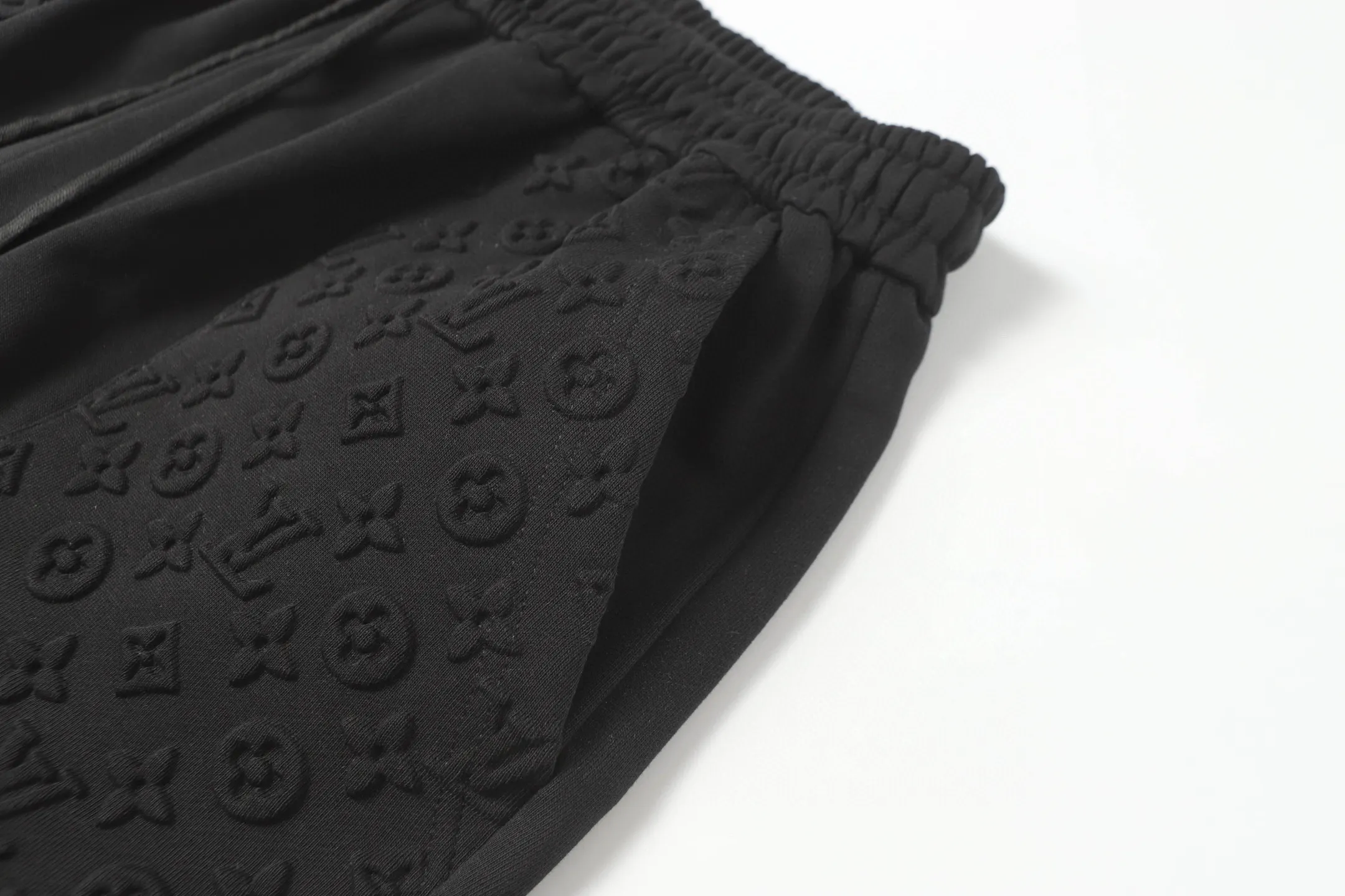 Monogram Embossed Cotton Jersey Shorts D19513208 — view 5