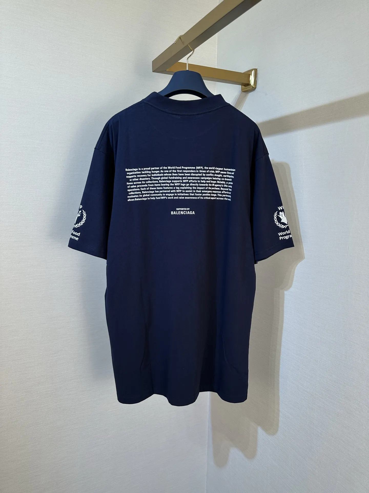 WFP Logo Print Cotton T-Shirt D20019090 — view 2