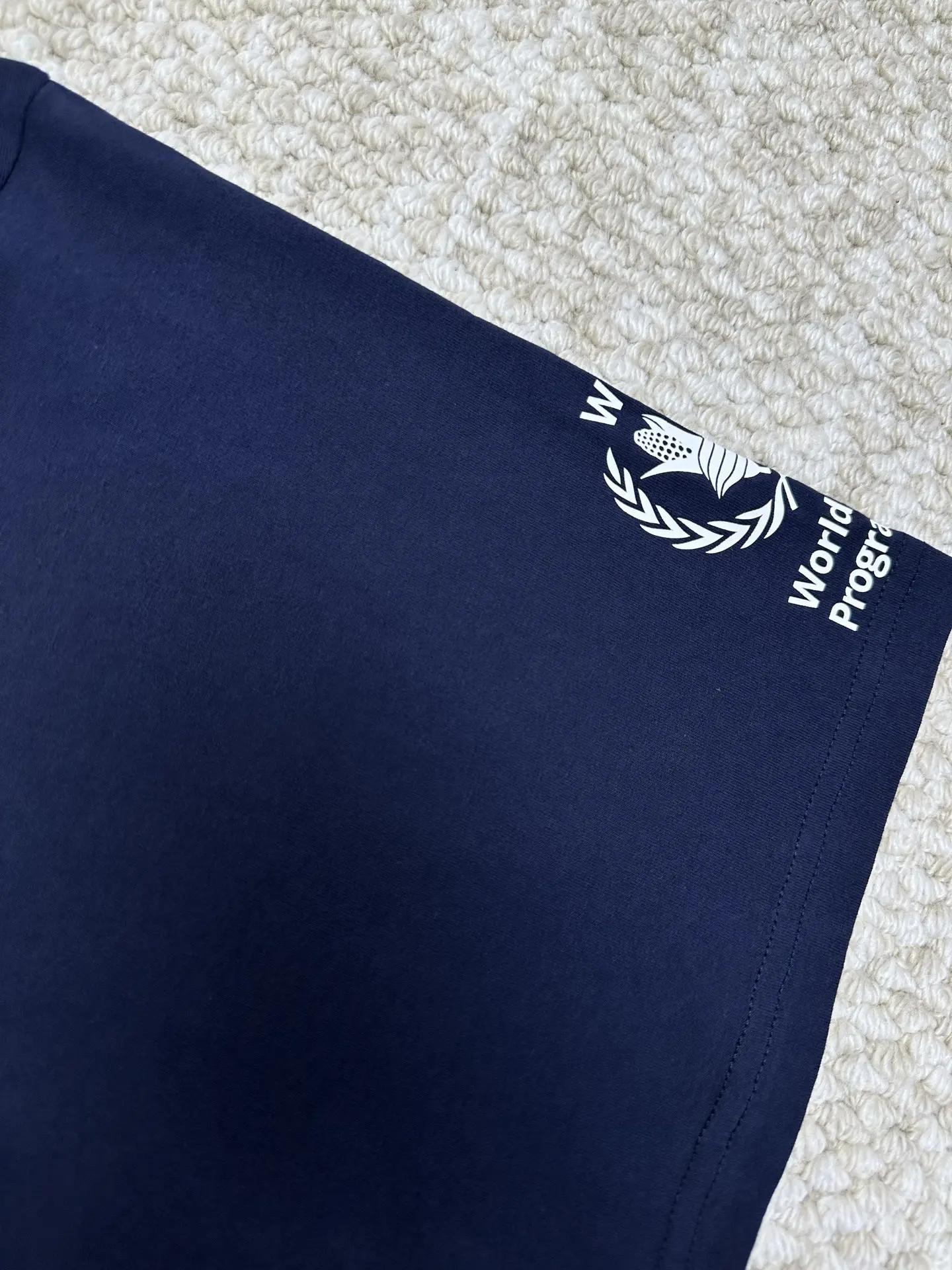 WFP Logo Print Cotton T-Shirt D20019090 — view 4